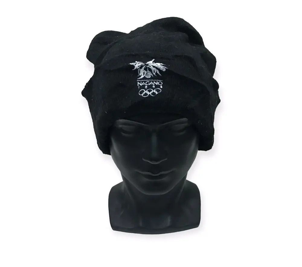 Japanese Brand × Vintage Nagano Plain Beanie Hat Size ONE SIZE - 1 Thumbnail