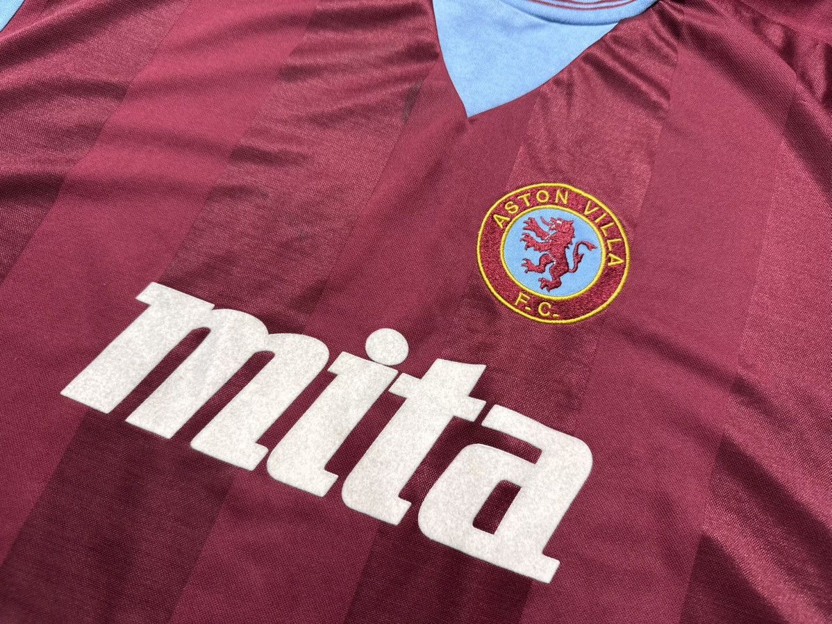 Vintage FC Aston Villa 1983 1984 1985 Vintage Soccer Jersey Size US XL / EU 56 / 4 - 5 Thumbnail