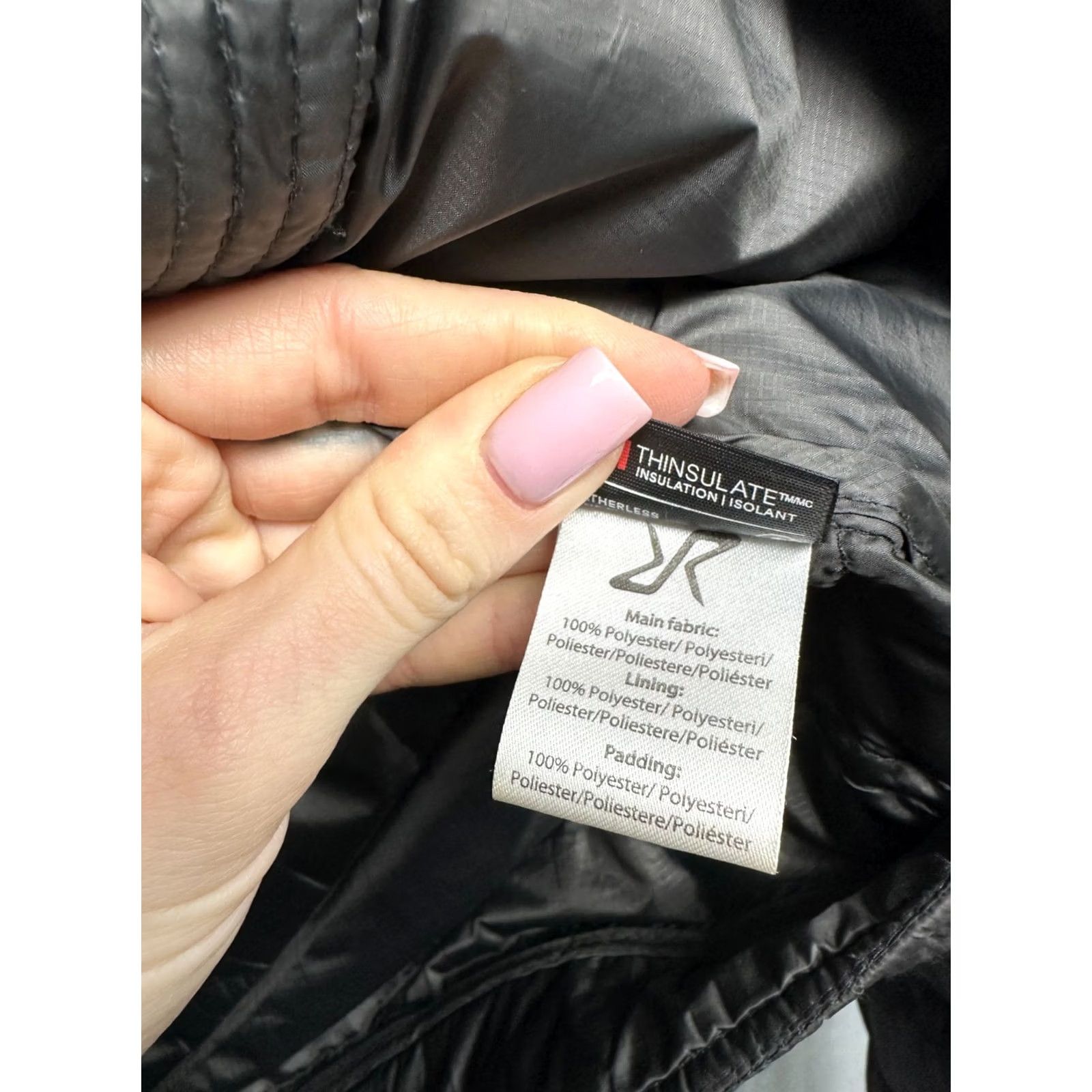 Vintage Revolution Race RVRC Mens Quilted Puffer Jacket L Black Jacket Mens Size US L / EU 52-54 / 3 - 6 Thumbnail