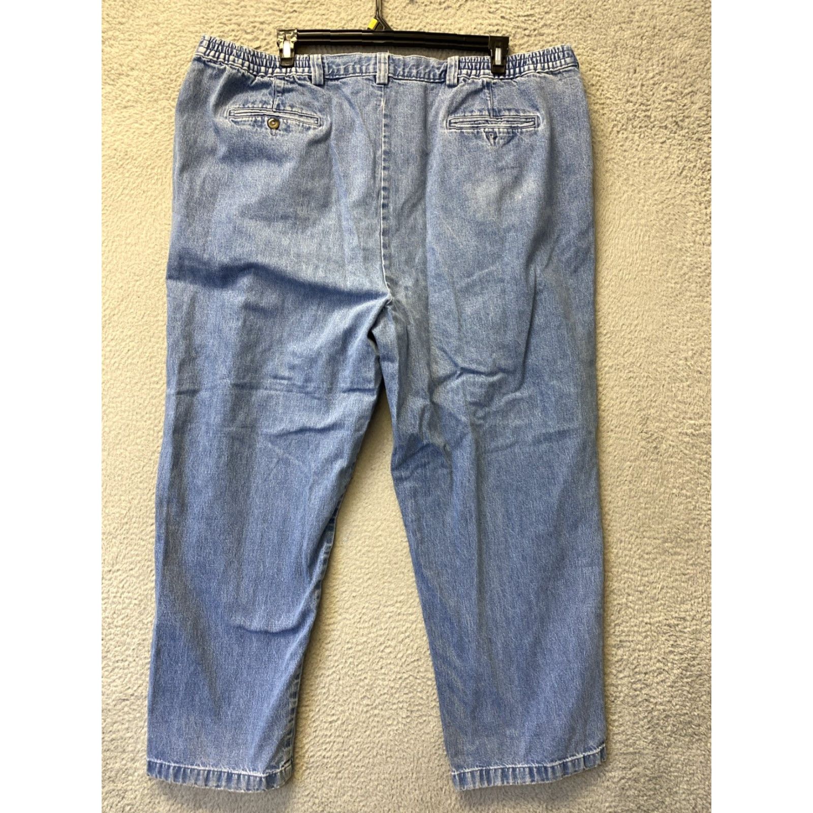 Roundtree & Yorke VINTAGE Roundtree & Yorke Men's Jeans Size 48X32 Blue Denim Relaxed Fit Inseam 30 Casual Pants Size US 32 / EU 48 - 7 Thumbnail