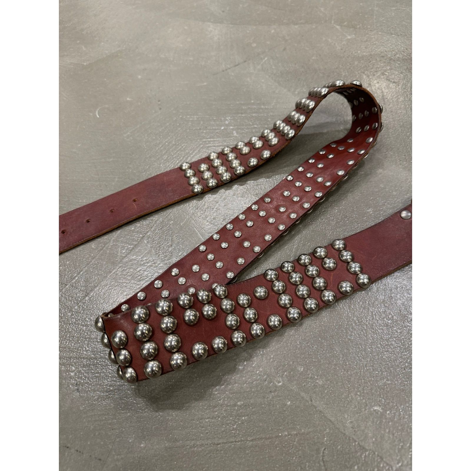 Maison Margiela 2000s Maison Margiela rare oversize studded heavy belt Size ONE SIZE - 3 Thumbnail