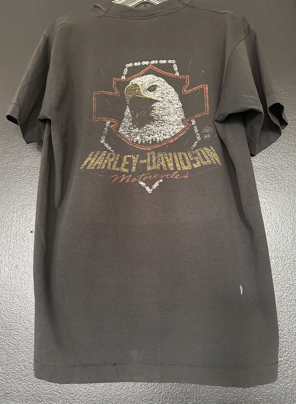 Vintage Faded Harley Davidson Screen Stars T-shirt