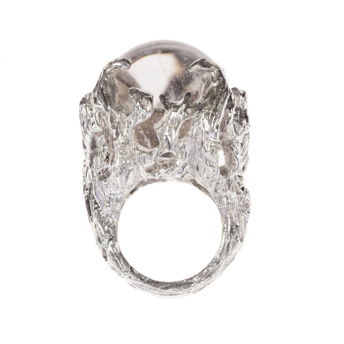 Designer Alberto Juan Abstract Pools of Light Cocktail Ring Size ONE SIZE - 3 Thumbnail
