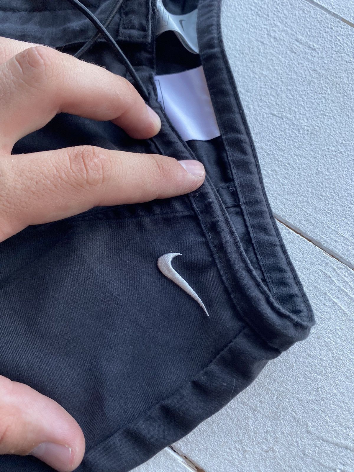 Nike 🔥Nike VNTG Baggy Relaxed Faded Black Sweatpants womens Small Size 27" / US 4 / IT 40 - 2 Thumbnail