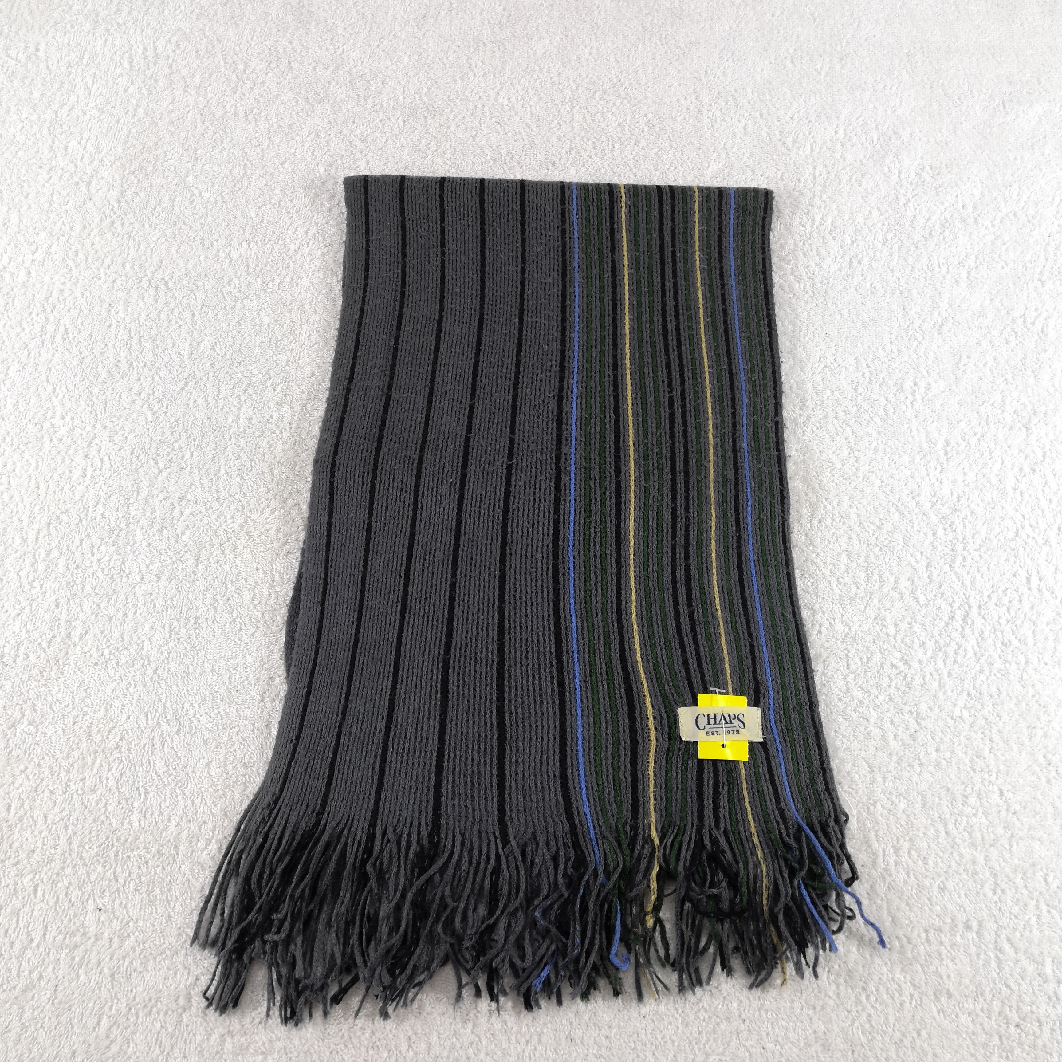 Chaps Vintage Chaps Scarf Muffler Wool Cashmere Scarves Size ONE SIZE - 2 Thumbnail