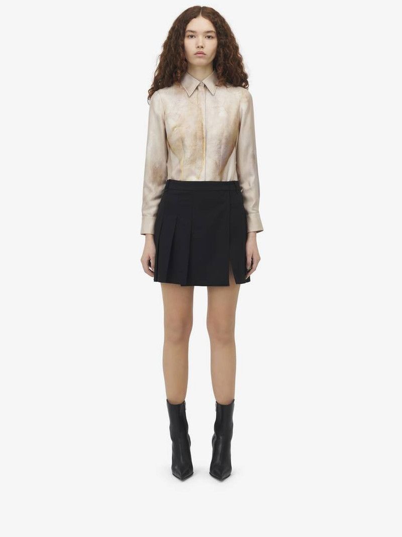 Alexander McQueen o1srvl11e0326 Sculpted Bum Shirt in Multicolor Size XL / US 12-14 / IT 48-50 - 2 Thumbnail