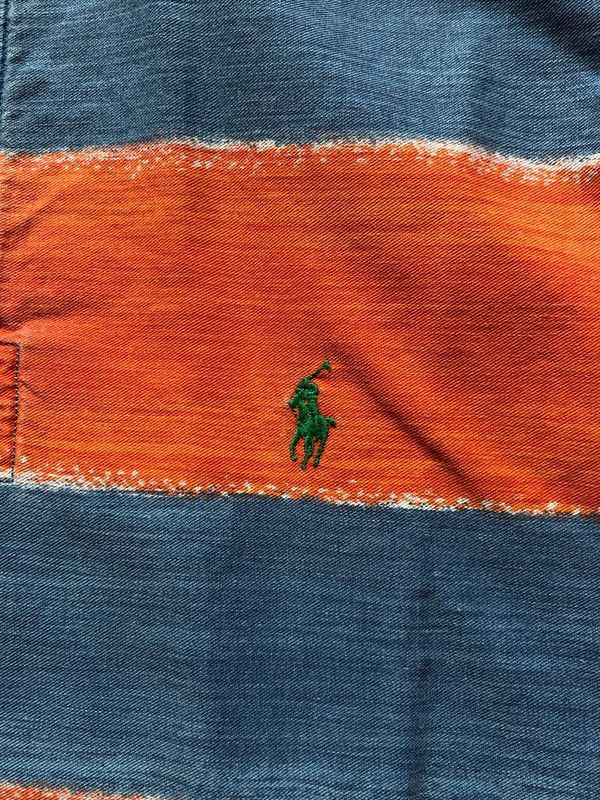 Polo Ralph Lauren Polo Ralph Lauren Small Pony Rugby Shirt Sz L Rare Size US L / EU 52-54 / 3 - 3 Thumbnail