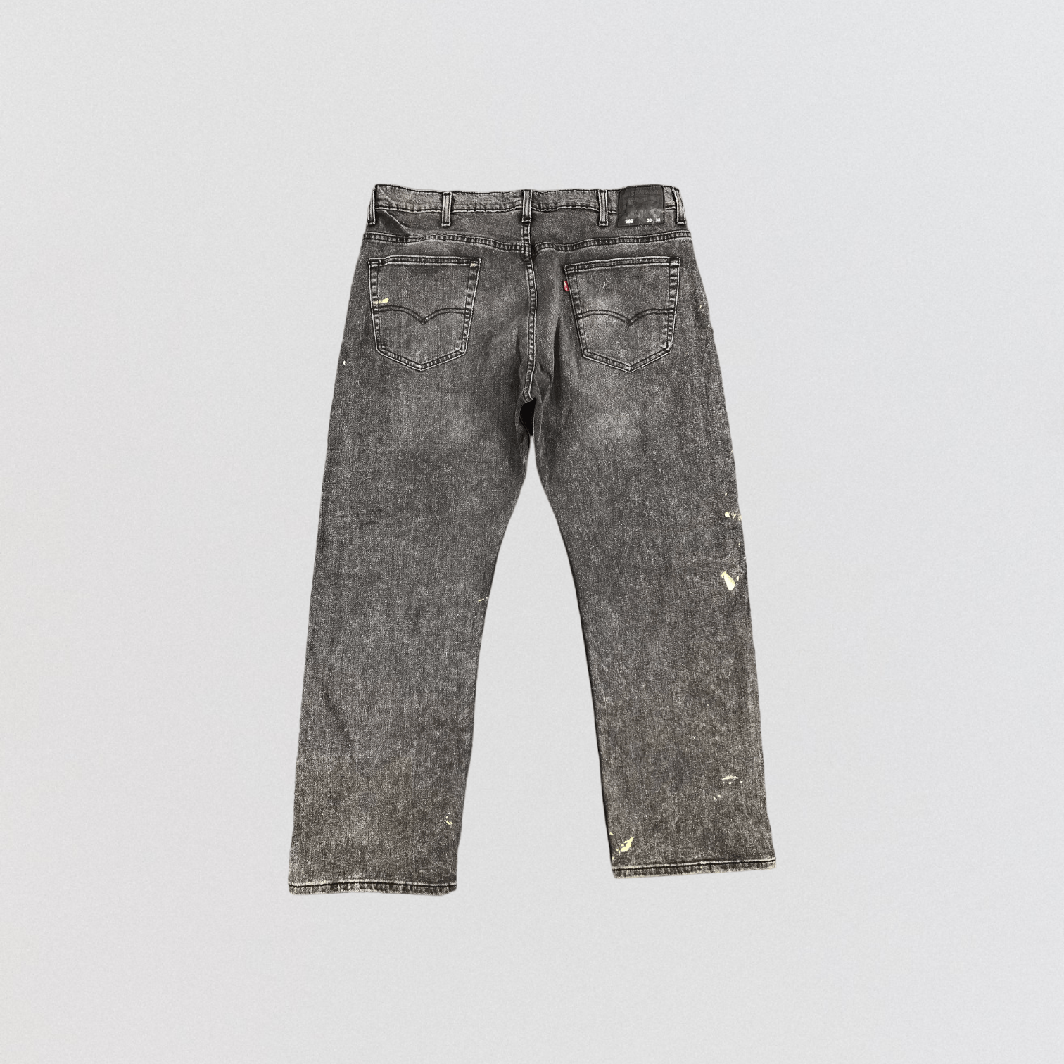 Levi's × Vintage Vintage Levis 569 Faded Black Jeans-JM1712 Size US 41 - 2 Thumbnail