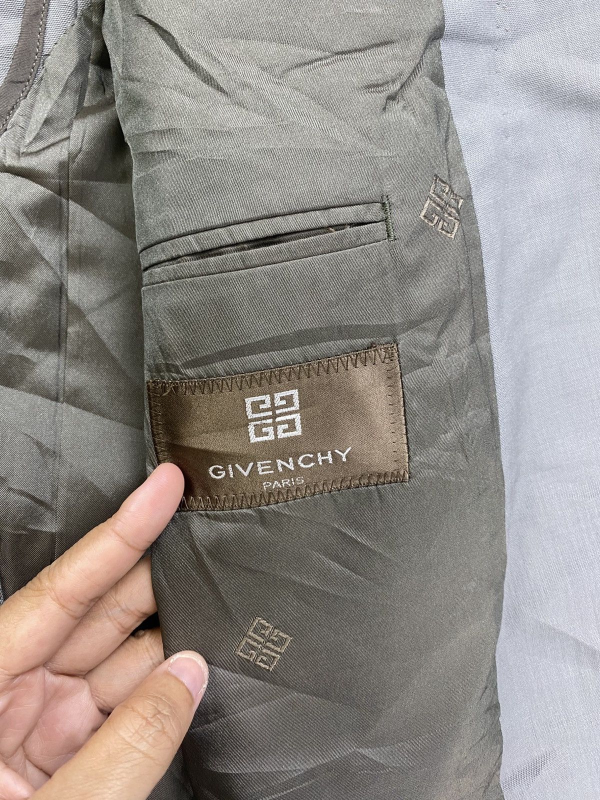 Givenchy × Japanese Brand × Vintage Vintage Givenchy Affordable Double Breasted Blazer Coat Size US M / EU 48-50 / 2 - 11 Thumbnail