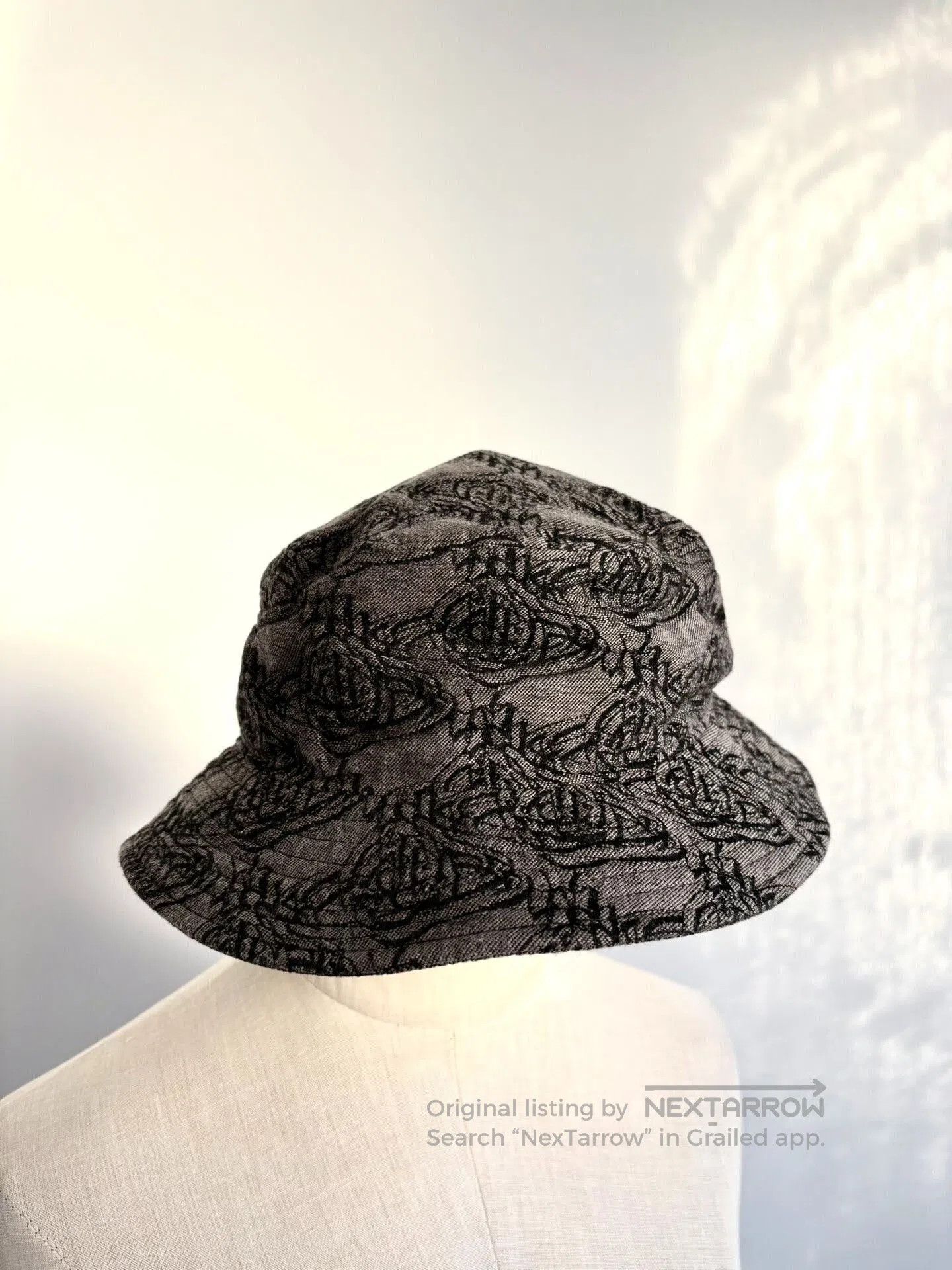 Vivienne Westwood vivienne westwood printed fisherman bucket hat. Size ONE SIZE - 3 Thumbnail