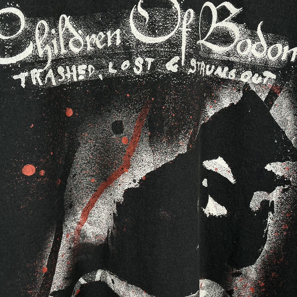 Band Tees Vintage Children of Bodom trashed lost and strungout tee 00s Size US M / EU 48-50 / 2 - 4 Thumbnail