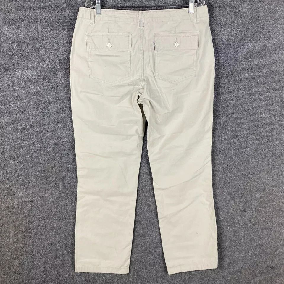 Levi's Levi's Chino Pants Women's Size 31 Beige Cotton High Rise Size 31" - 5 Thumbnail