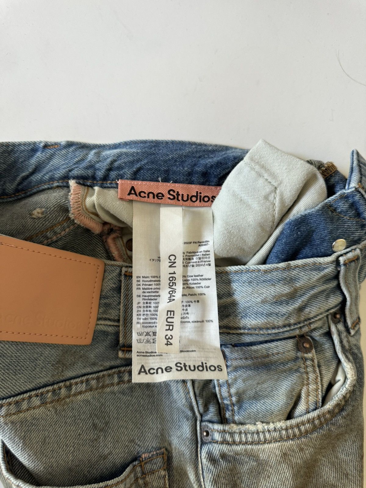 Acne Studios Acne Studios Distressed Baggy Jeans Size US 28 / EU 44 - 5 Thumbnail