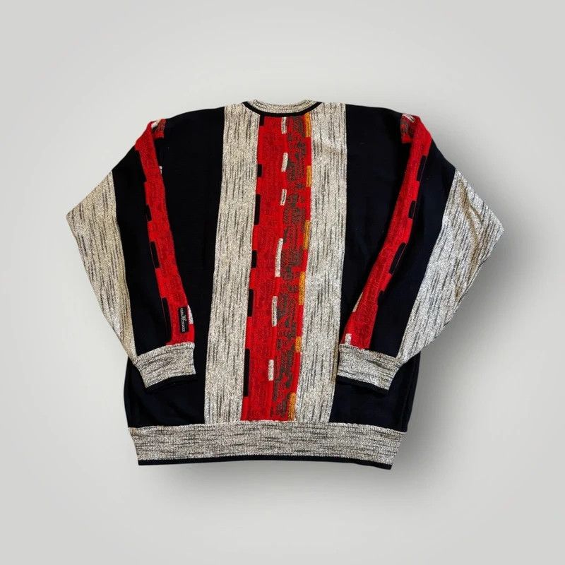 Carlo Colucci Vintage Carlo Colucci 3D Knit Sweater Size US XL / EU 56 / 4 - 2 Thumbnail
