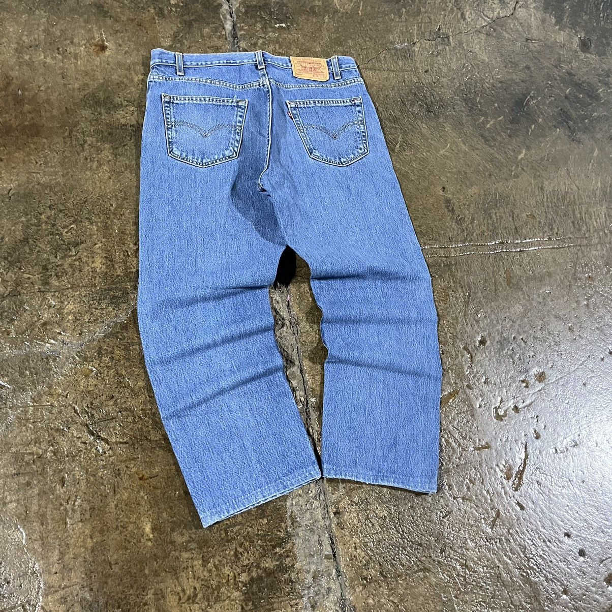 Levi's × Vintage Crazy Vintage 90s Levi's 505 Jeans Essential Skater Style Size US 36 / EU 52 - 3 Thumbnail
