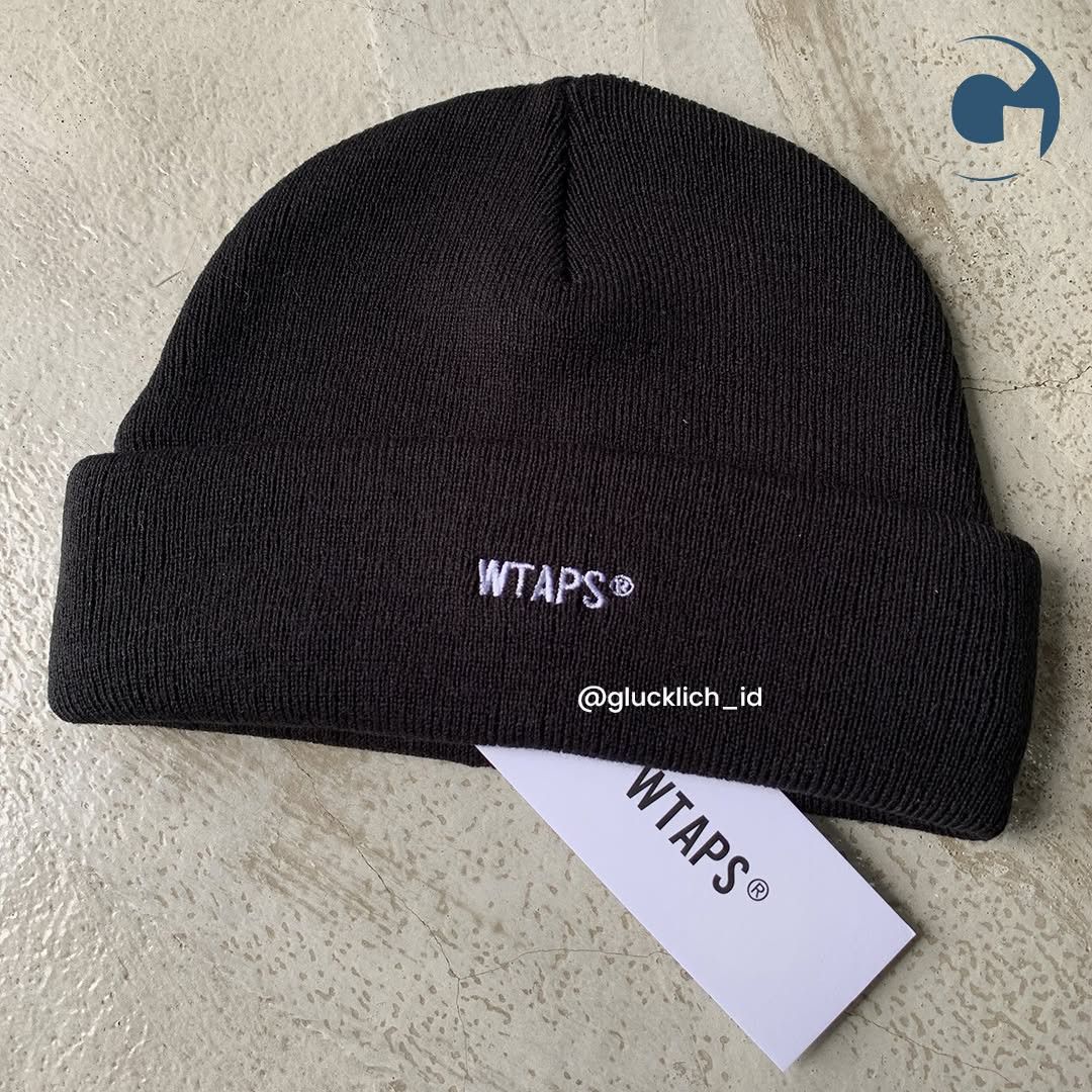 Wtaps WTAPS, Beanie 04 in Black Size ONE SIZE - 3 Thumbnail