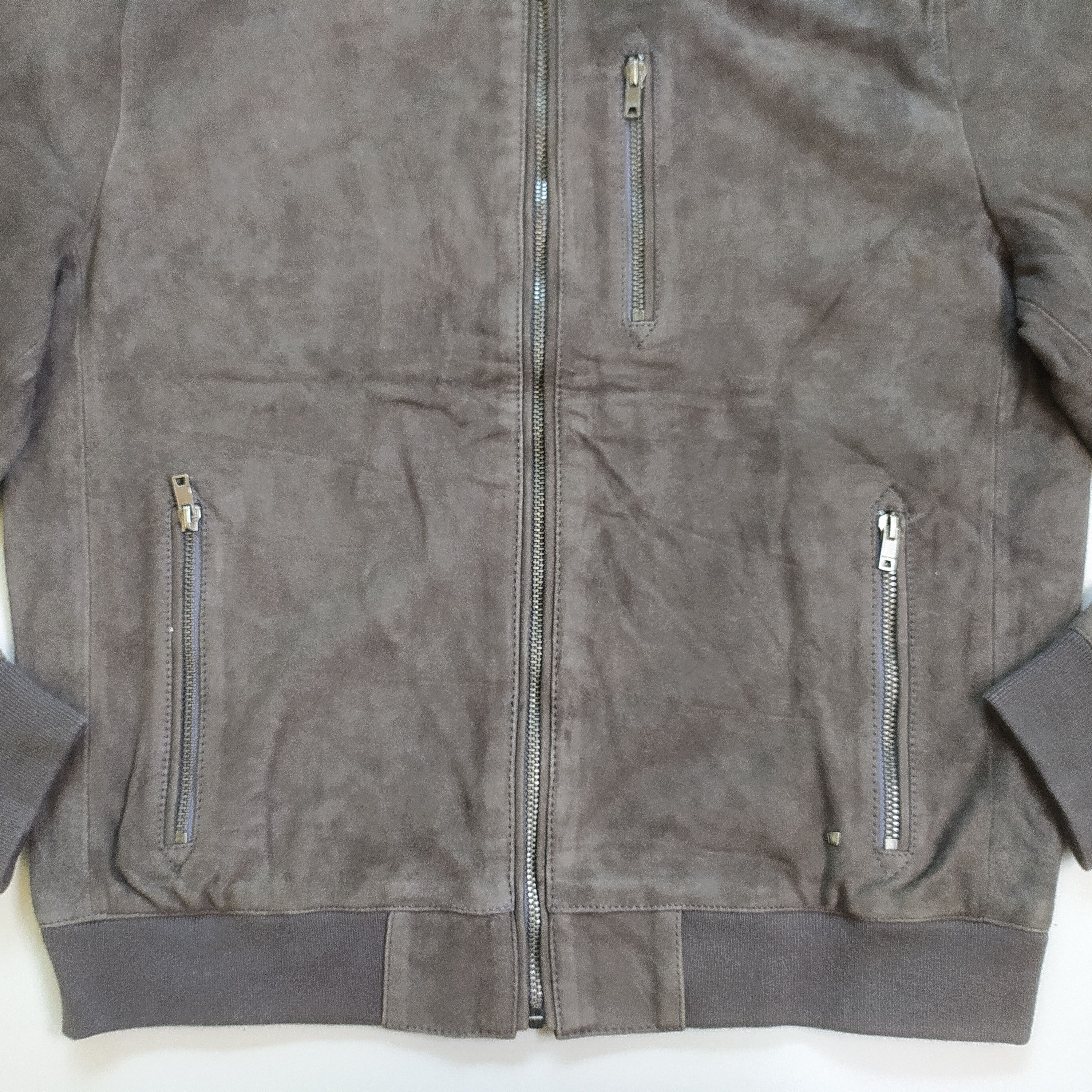 Other AMERICANINO Kemble Suede Jacket Free Shipping FTP/9010 Size US M / EU 48-50 / 2 - 8 Thumbnail
