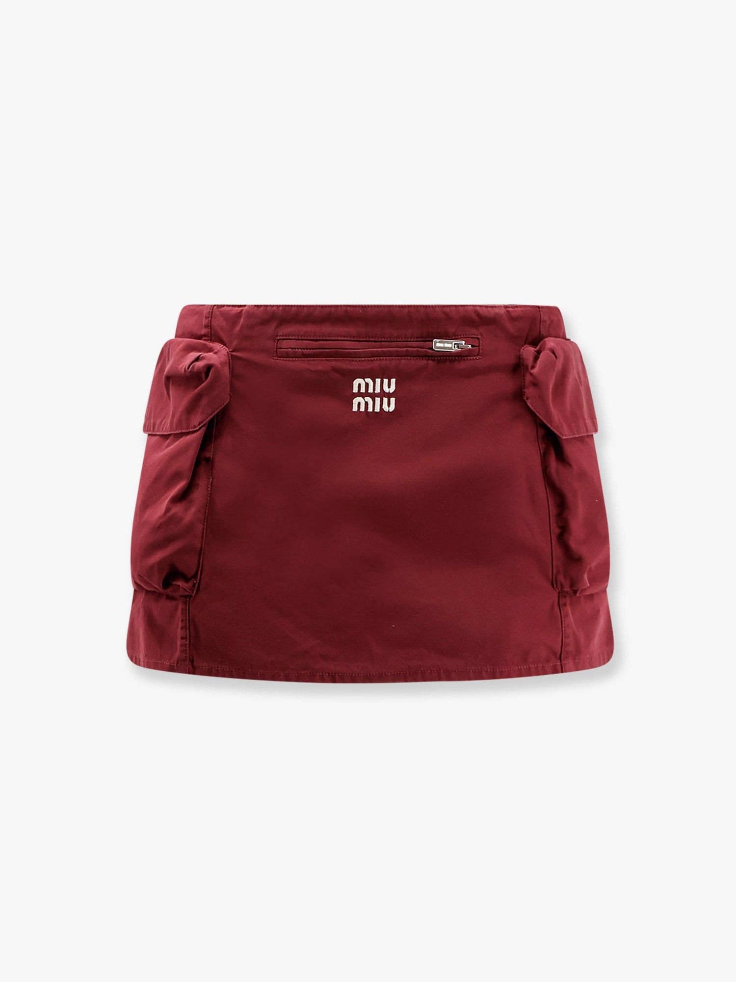 Miu Miu Miu Miu Cotton mini skirt Tag Size IT 42 Women - USA Tariffs Included Size 28" / US 6 / IT 42 - 1 Thumbnail
