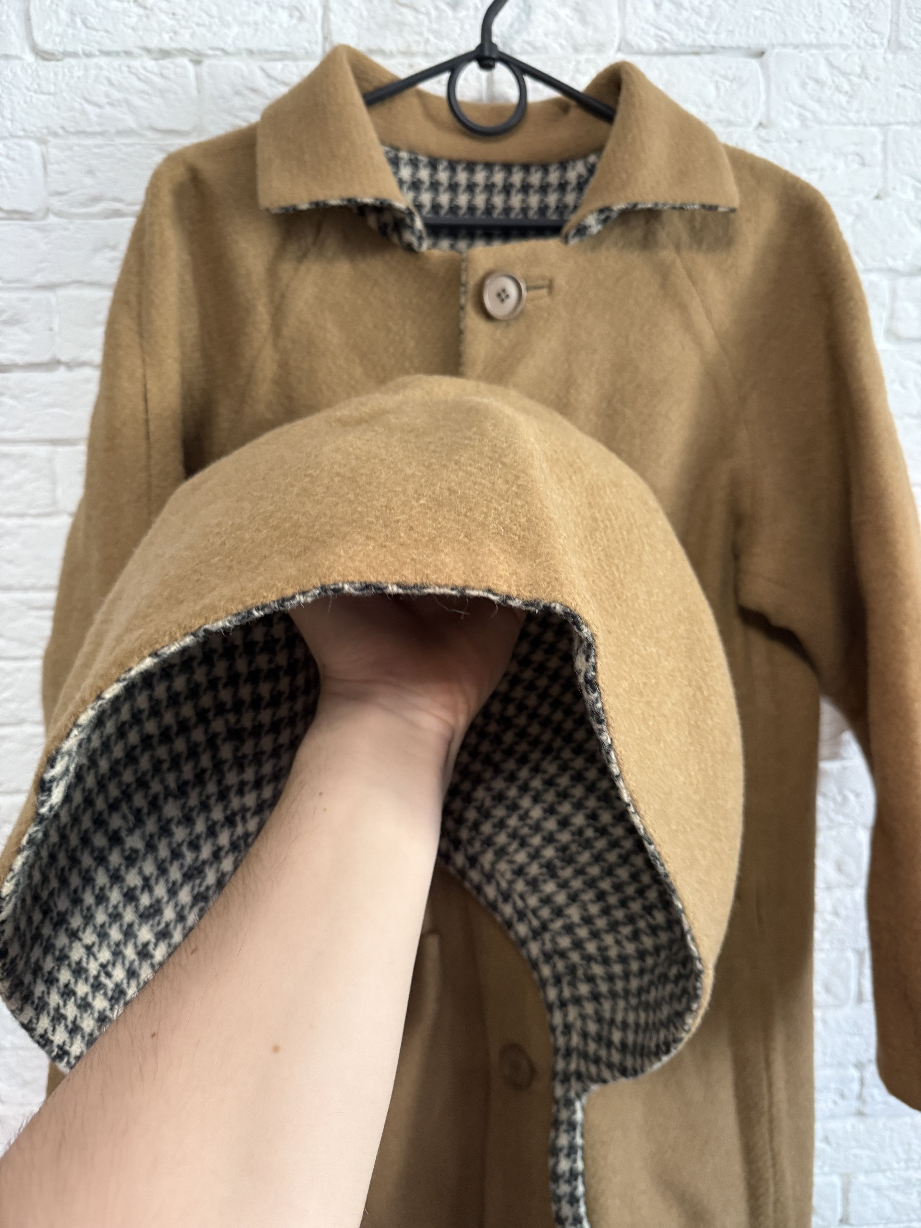 Balenciaga Very RareBalenciaga Double-Sided Coat Sz 34 And Hood Size XS / US 0-2 / IT 36-38 - 14 Thumbnail
