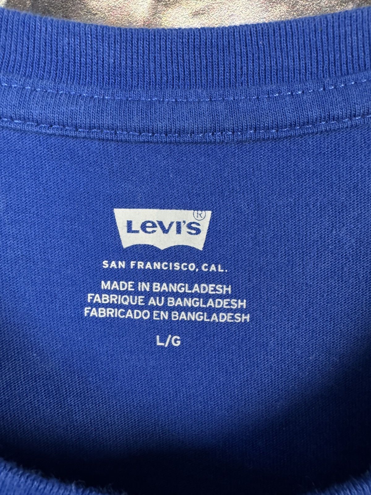 Levi's Men’s Levi’s Worldwide T-Shirt Blue Streetwear Size Large Size US L / EU 52-54 / 3 - 7 Thumbnail