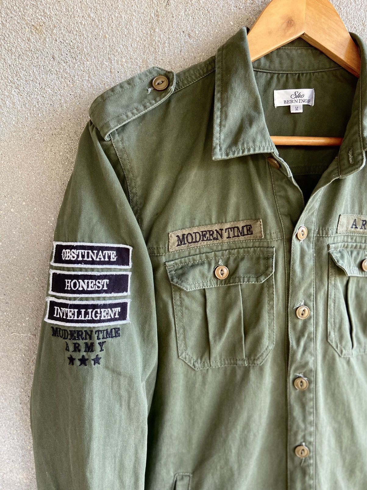 BERNINGS SHO BERNINGS SHO military long shirt Size US M / EU 48-50 / 2 - 4 Thumbnail
