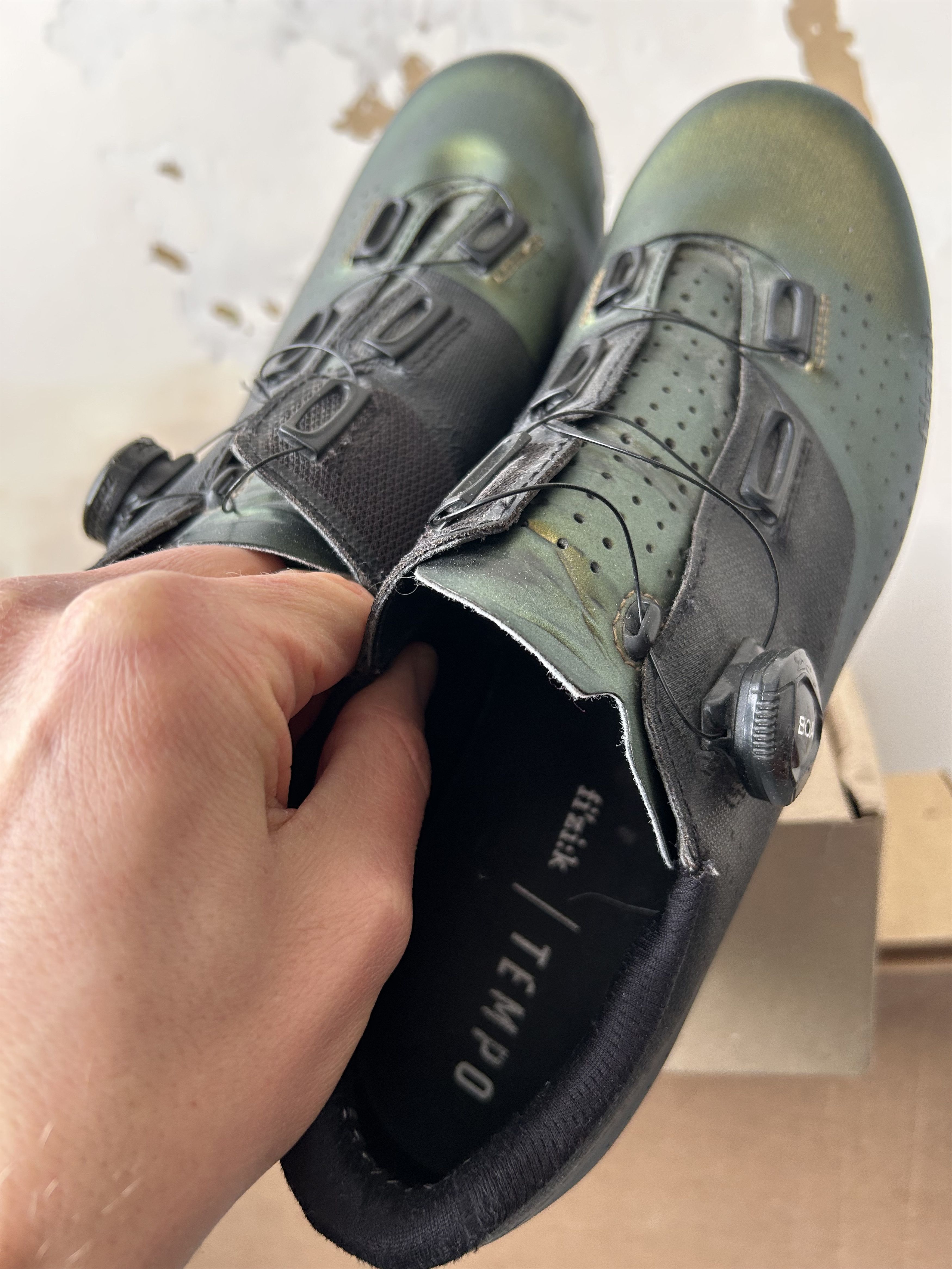 Pas Normal Studios Fizik Tempo 43EU Cycling Shoes Size US 10 / EU 43 - 5 Thumbnail