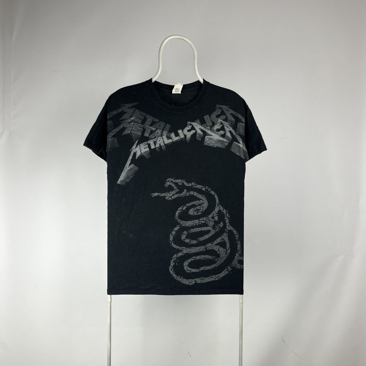 Metallica Metallica Black album snake faded tshirt size Medium Size US M / EU 48-50 / 2 - 1 Thumbnail