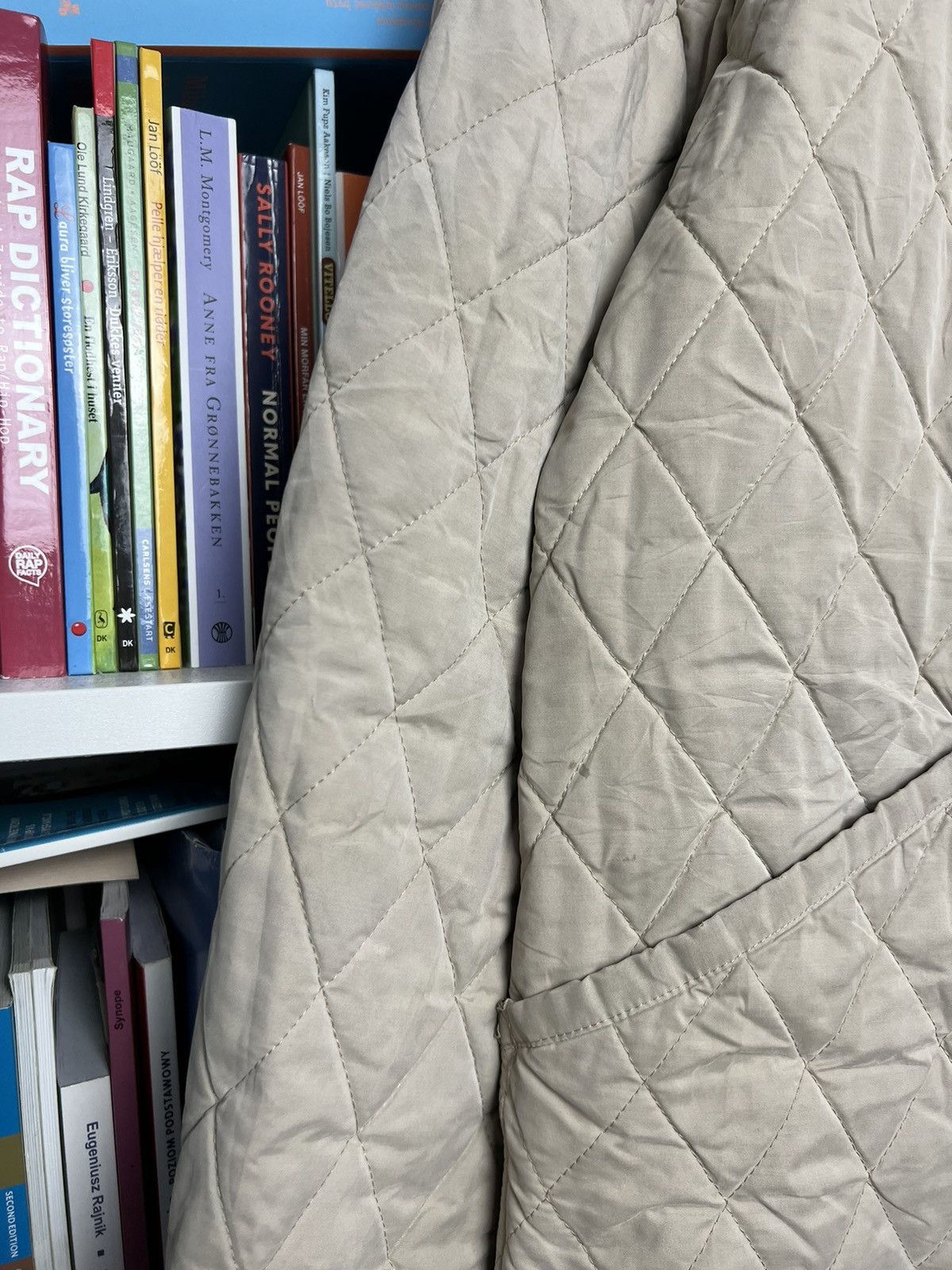 Burberry × Designer × Vintage Vintage y2k BURBERRY LONDON nova check quilted biker jacket Size US XL / EU 56 / 4 - 4 Thumbnail