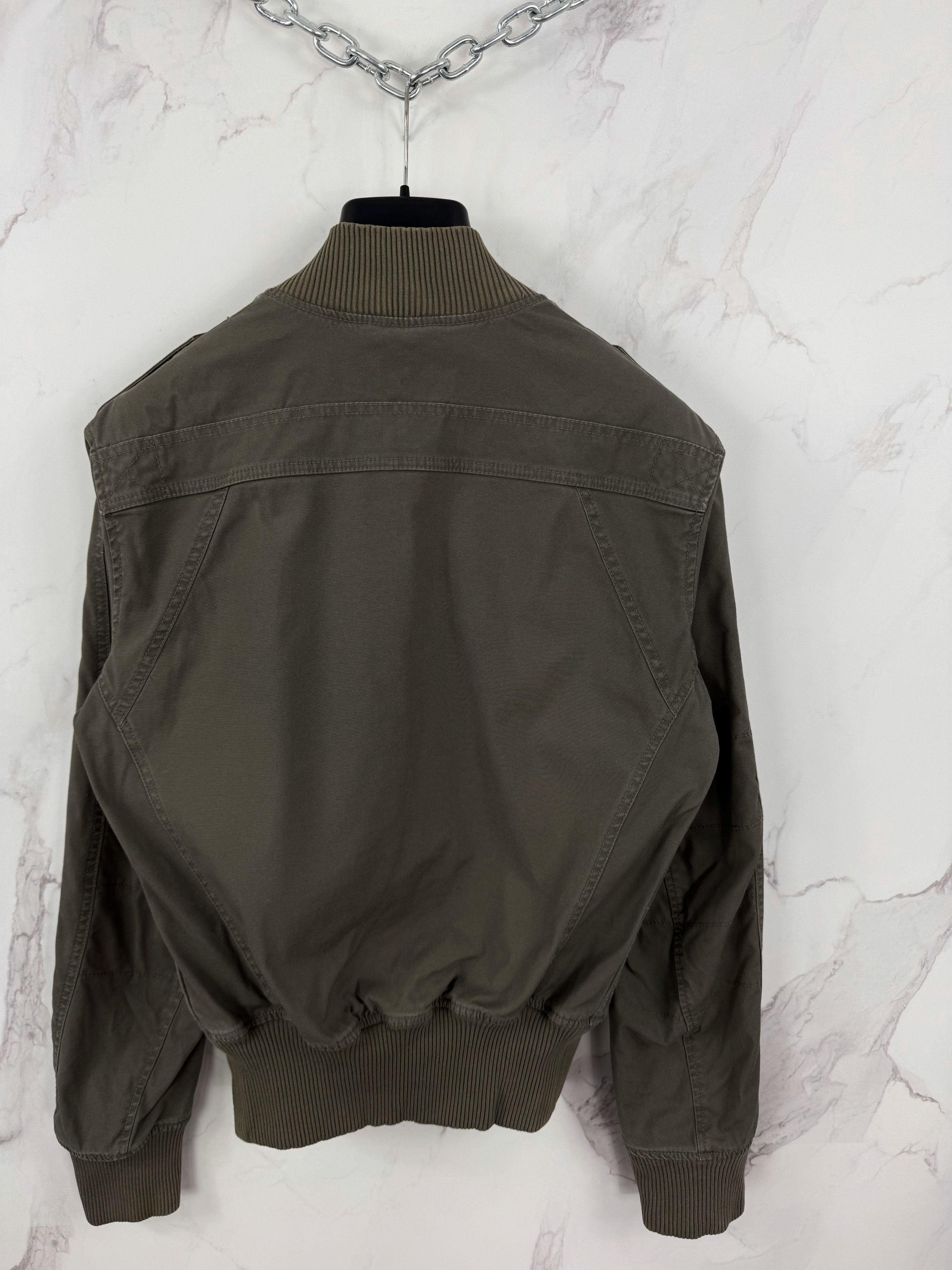 Diesel Diesel Night Flyers Bomber Flight Jacket Canvas Flak Size L Size US L / EU 52-54 / 3 - 4 Thumbnail