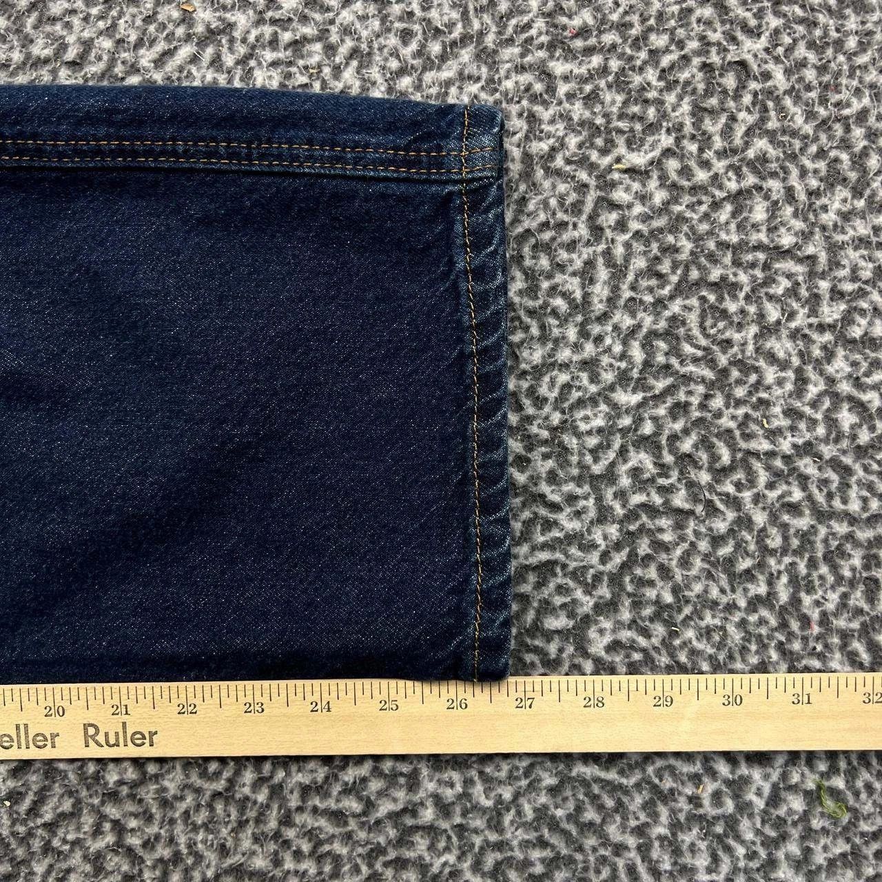 Zara Zara Jeans Women 6 Blue Straight Denim Pants Cotton 30x27 Size 30" / US 8 / IT 44 - 3 Thumbnail