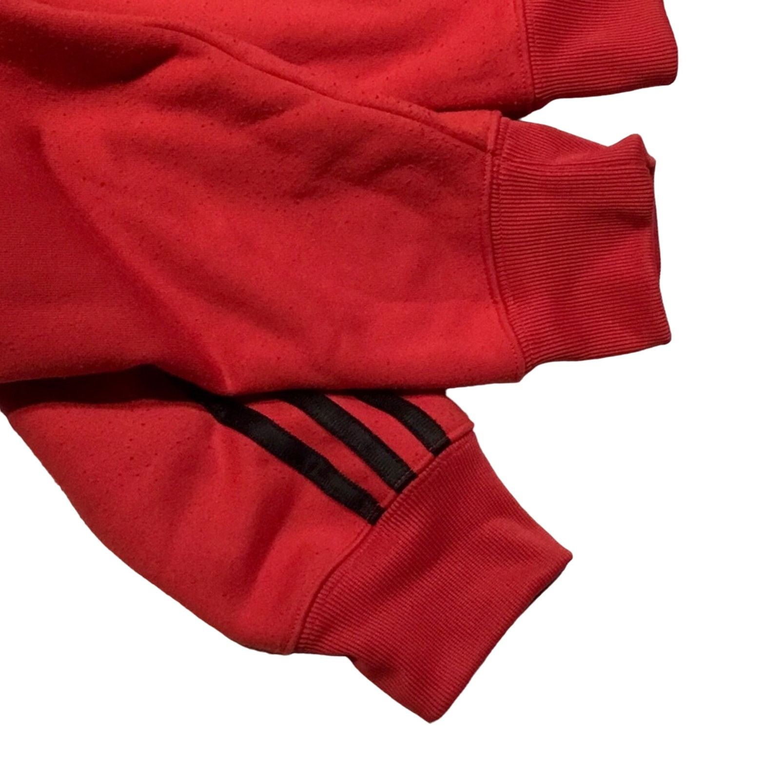 Adidas Adidas Chicago Bulls 2012 3 Stripe Hoodie Size US L / EU 52-54 / 3 - 5 Thumbnail