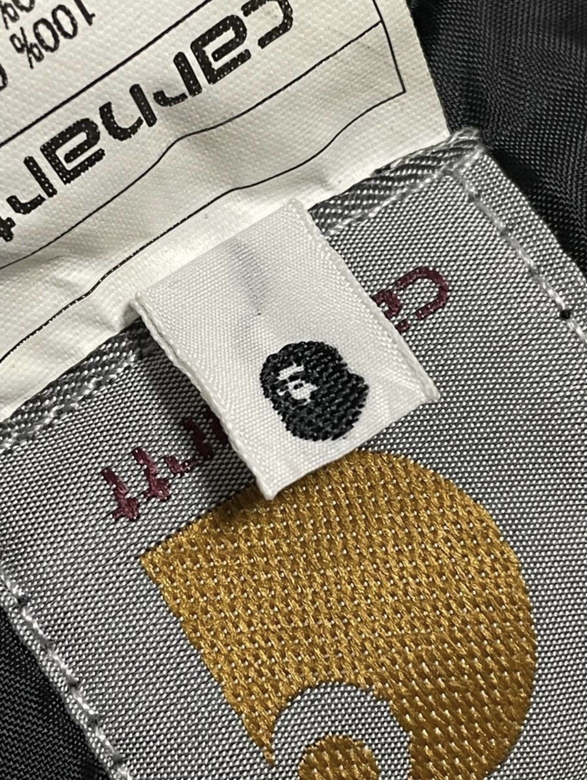 Bape × Carhartt RARE OG 2006 A BATHING APE X CARHARTT PURPLE CAMO JKT Size US M / EU 48-50 / 2 - 5 Thumbnail
