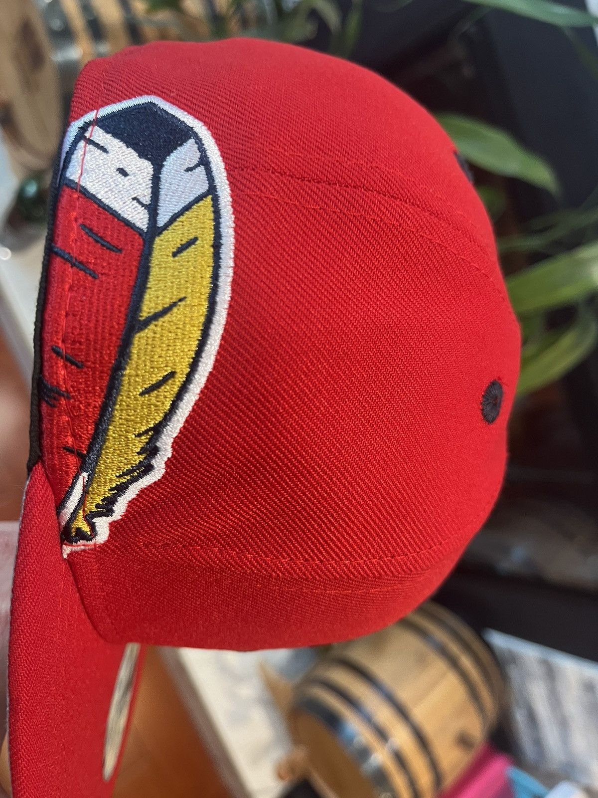 New Era Cleveland Indians Cooperstown Wahoo chief Feather 59Fifty Size ONE SIZE - 4 Thumbnail