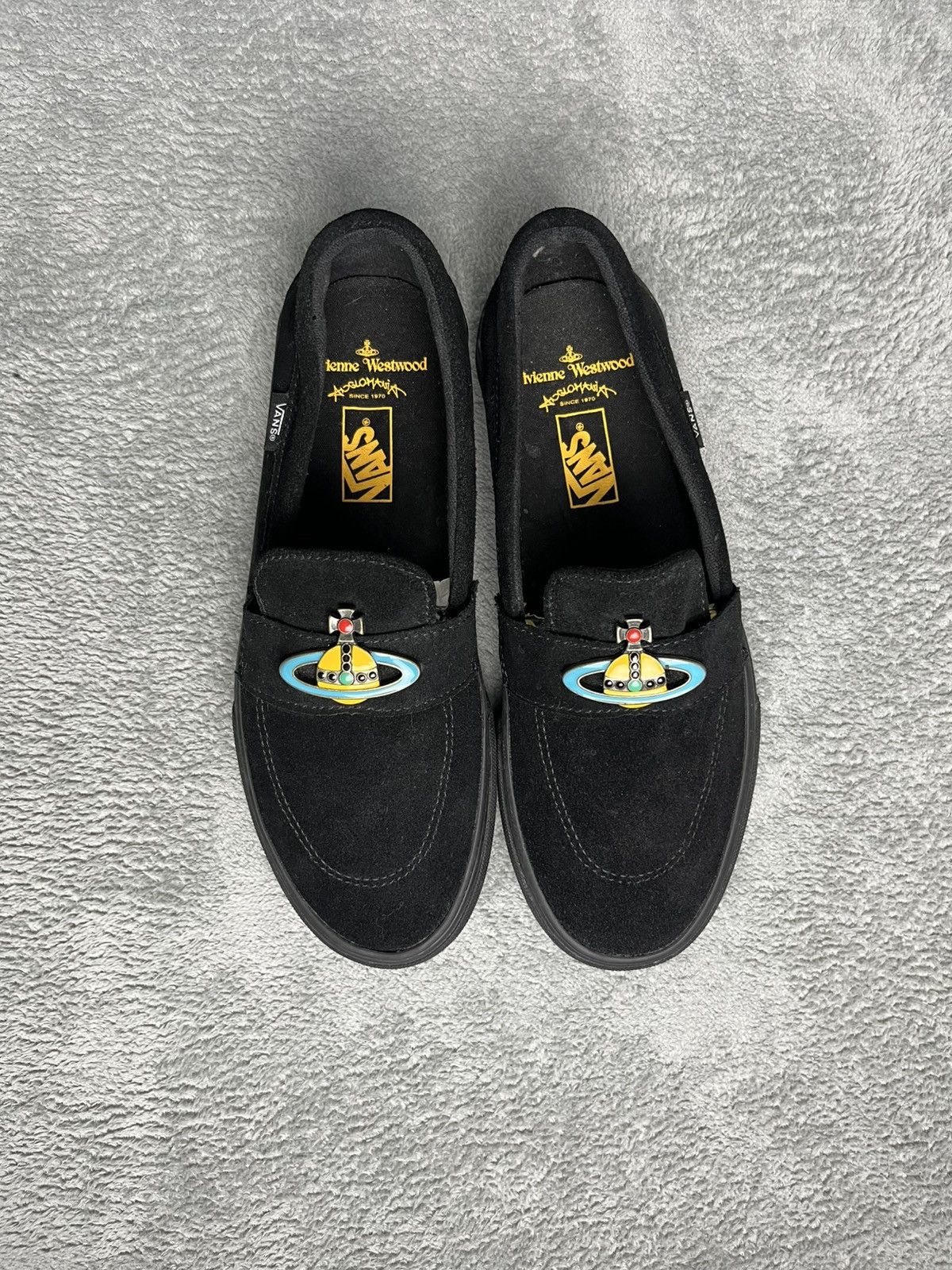 Vans × Vivienne Westwood Vans - Vivienne westwood - Style 53 orb Slip ons Size US 7.5 / EU 40-41 - 2 Thumbnail