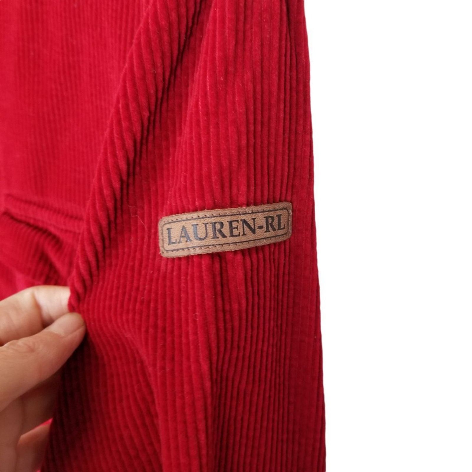 Lauren Ralph Lauren Lauren Ralph Lauren Womens Full Zip Corduroy Shacket Classic Size M / US 6-8 / IT 42-44 - 4 Thumbnail