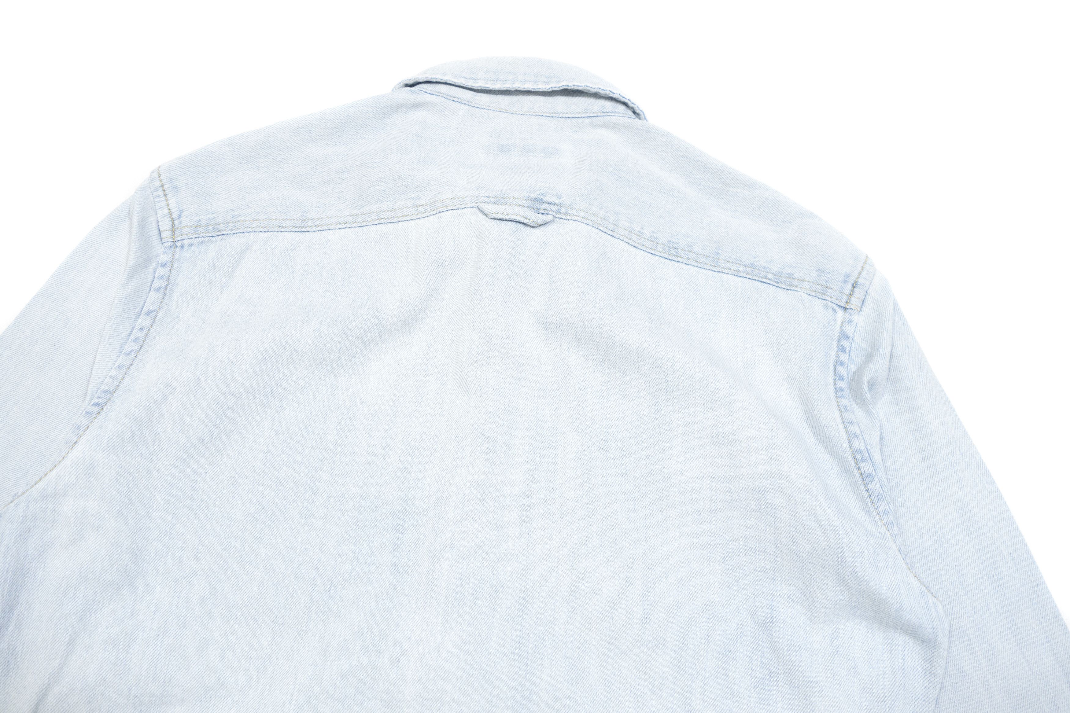 Burberry Brit Western Light Blue Washed Denim Shirt Size US S / EU 44-46 / 1 - 4 Thumbnail