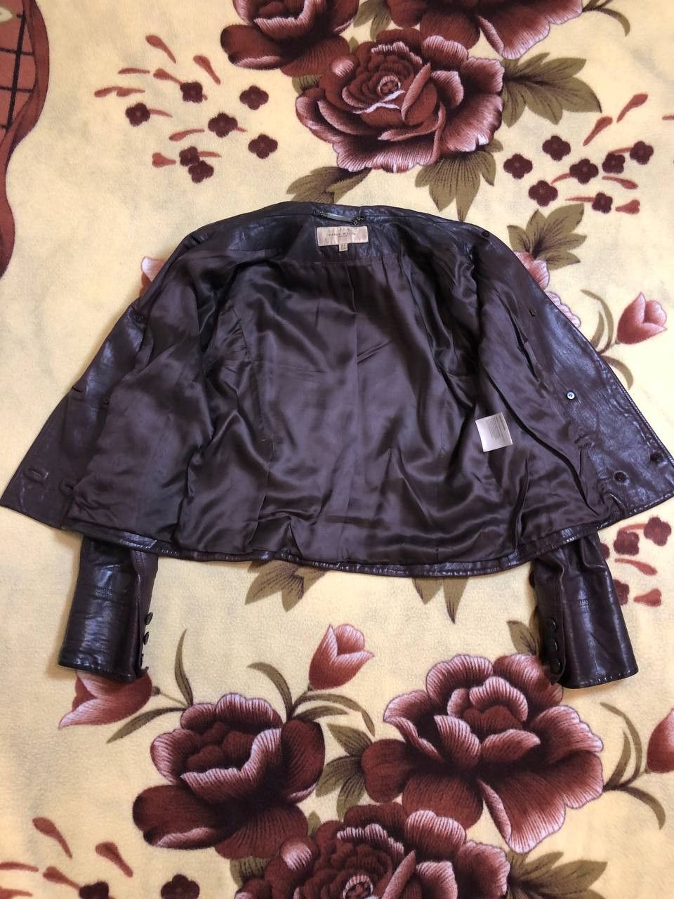 Karen Millen Perfectly Tailored Karen Millen Leather Jacket, Size M / US 6-8 / IT 42-44 - 16 Thumbnail