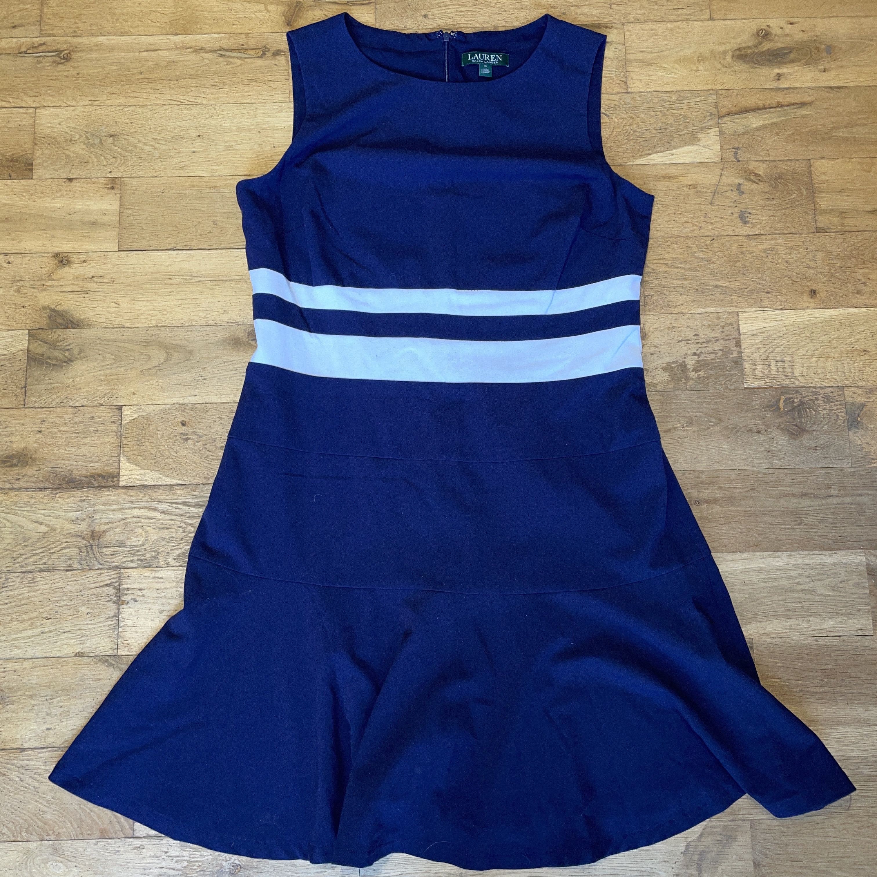 Designer × Ralph Lauren Ralph Lauren Women's Elegant Summer Dress Size 44 Size L / US 10 / IT 46 - 1 Thumbnail