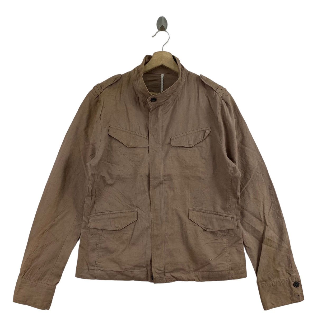 Japanese Brand × Takeo Kikuchi × Vintage Vintage TAKEO KIKUCHI Japanese Brand Multi Pockets Brown Size US M / EU 48-50 / 2 - 1 Thumbnail