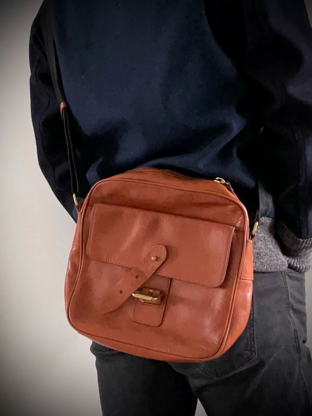 Ralph Lauren Purple Label Ralph Lauren Purple Label Crossbody Bag Size ONE SIZE - 1 Thumbnail