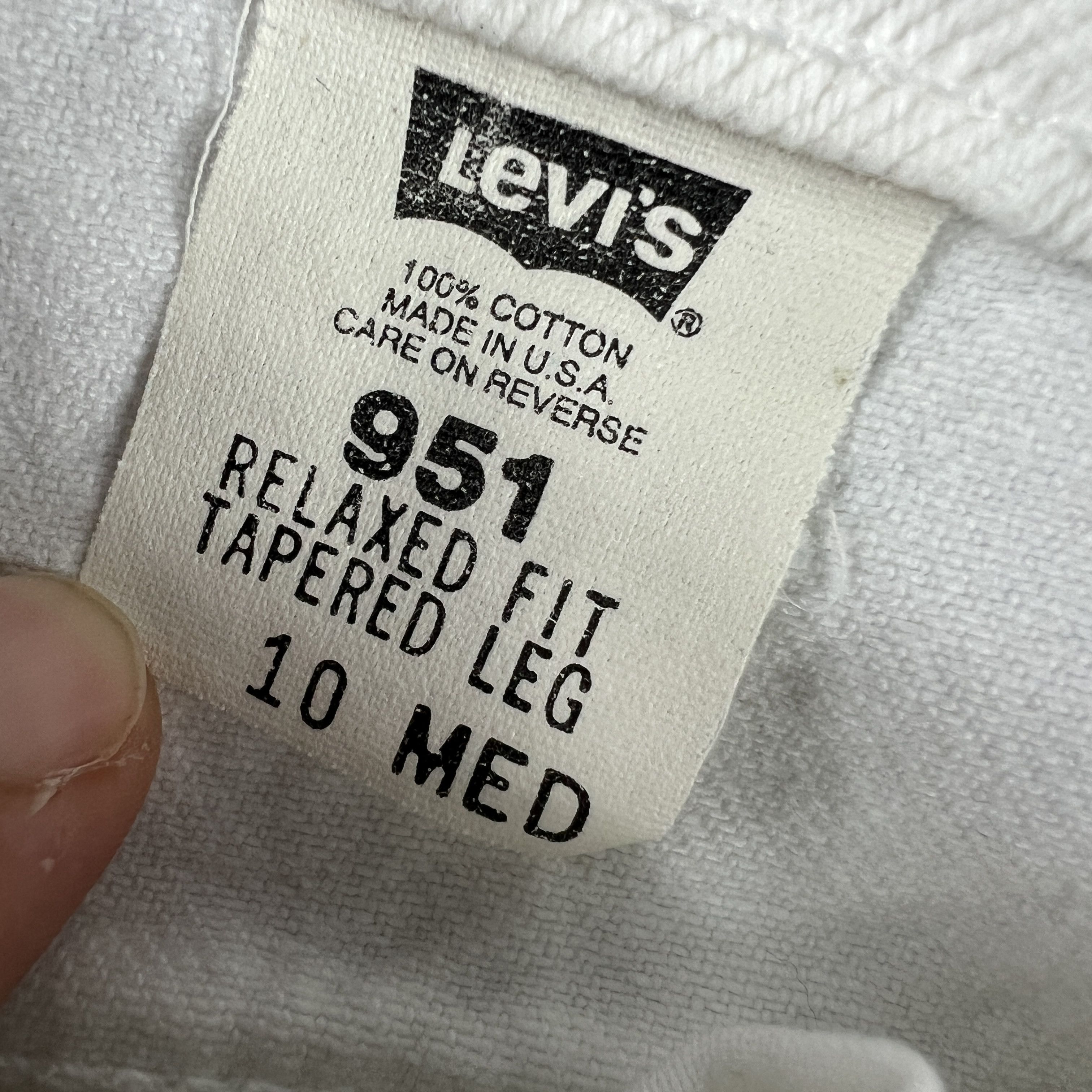 Levi's VTG Levi's Jeans 951 High Rise Relax Taper Denim Orange Tab Size 28" / US 6 / IT 42 - 10 Thumbnail