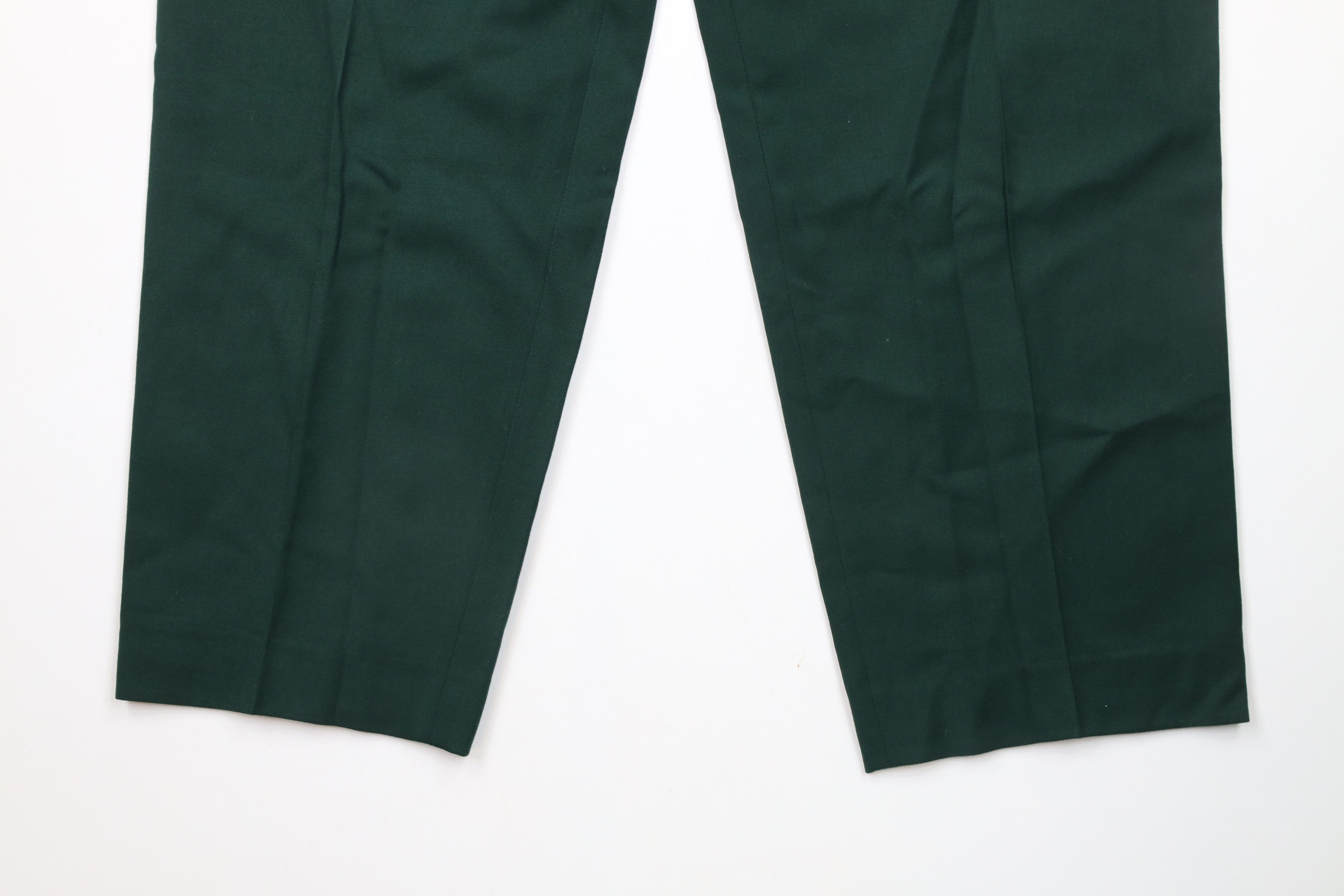 Escada × Vintage Vintage 70s 80s Escada Tapered Leg Chino Pants Green Size 42" / US 20 - 4 Thumbnail
