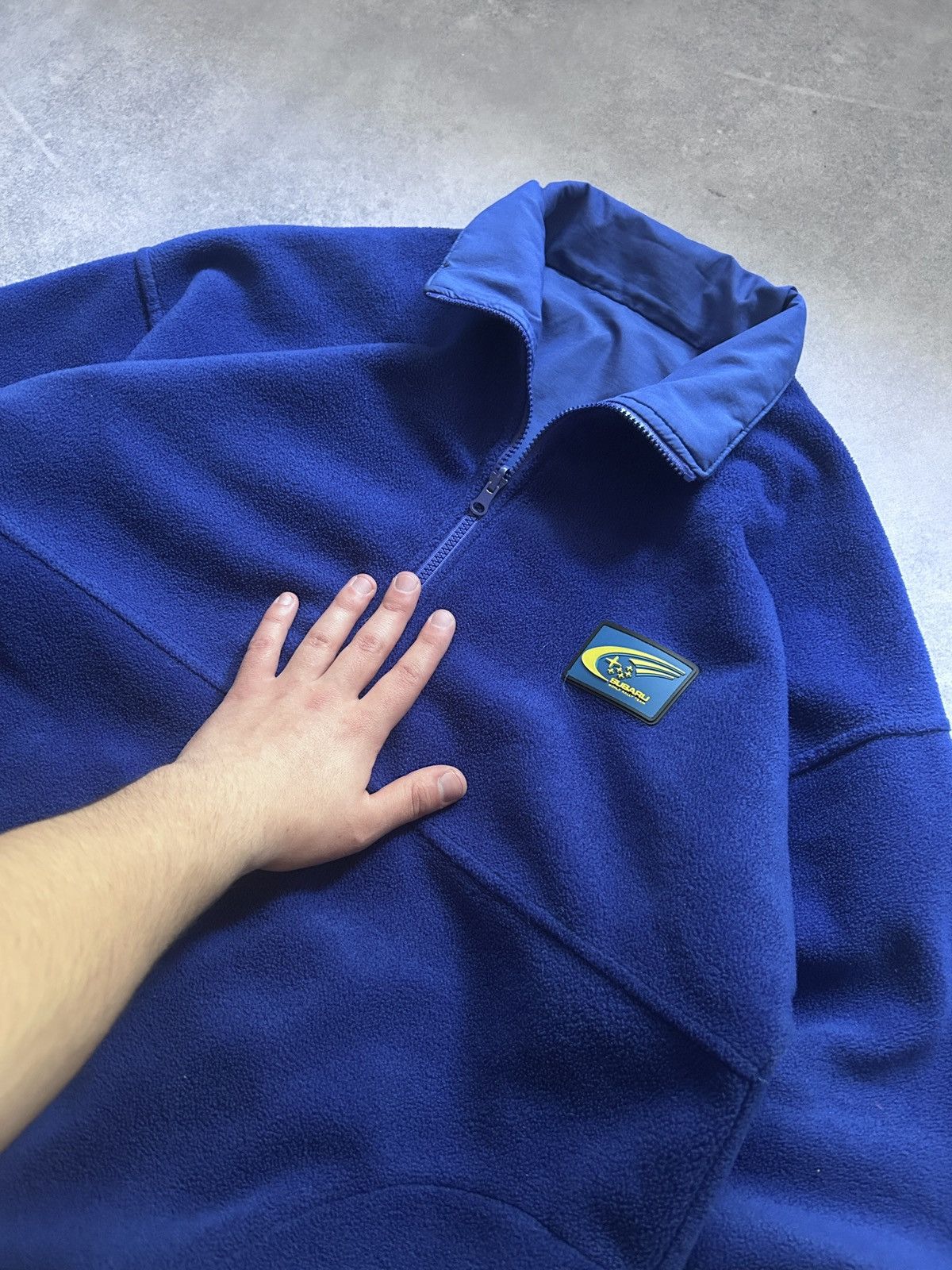 NASCAR Vintage Suzuki Double Side Sherpa jacket mens Size US L / EU 52-54 / 3 - 4 Thumbnail