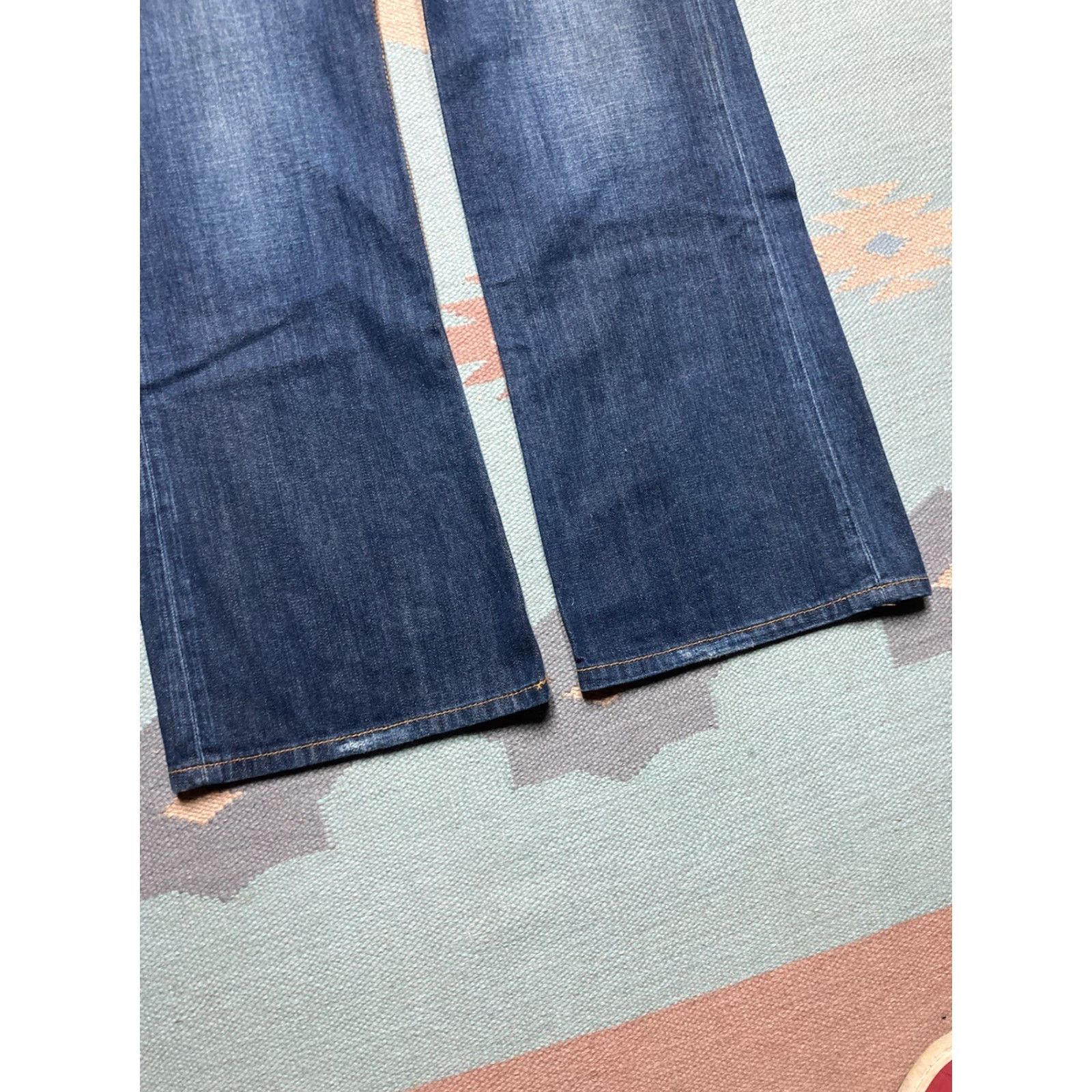 Vintage VINTAGE Blac Label Jeans Men 42x34 Baggy Wide-Leg Hip Hop Studded Blue 90s Grunge Safety? Size US 42 / EU 58 - 5 Thumbnail