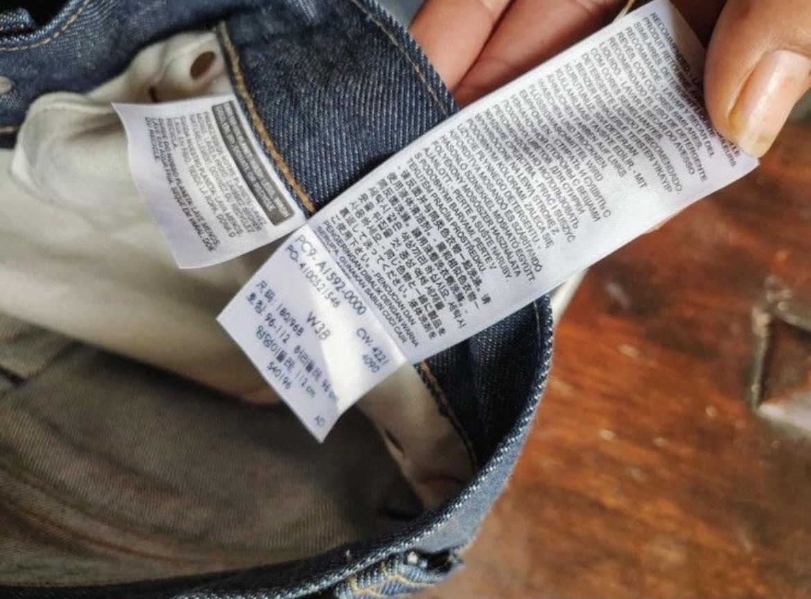 DENIM TEARS × Levi's × Stussy Denim tears x stussy 501 jeans Size US 38 / EU 54 - 7 Thumbnail