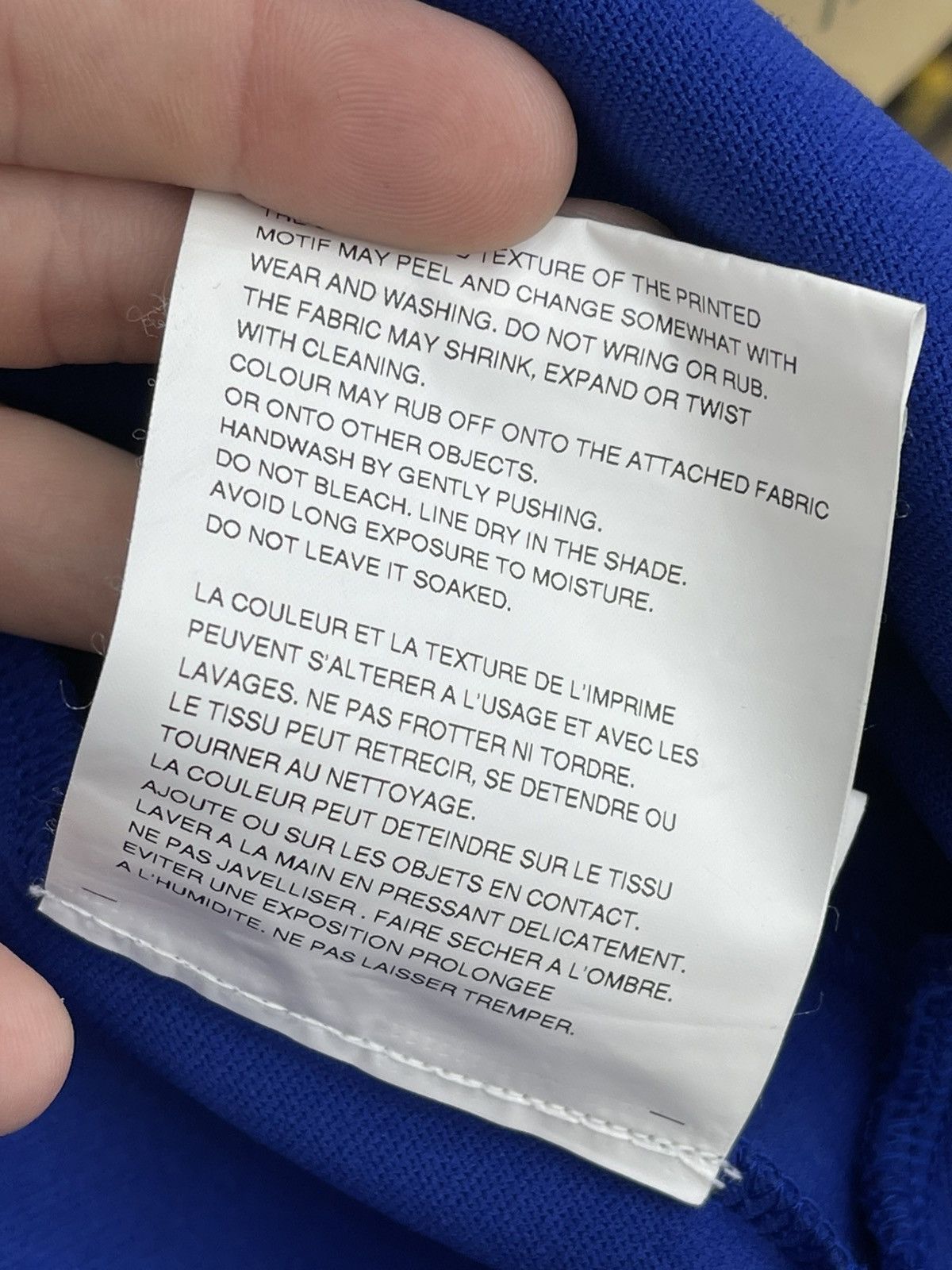 Comme des Garcons Size XL - CDG x Comme Des Garcons Blue Zip Up Size US XL / EU 56 / 4 - 8 Thumbnail