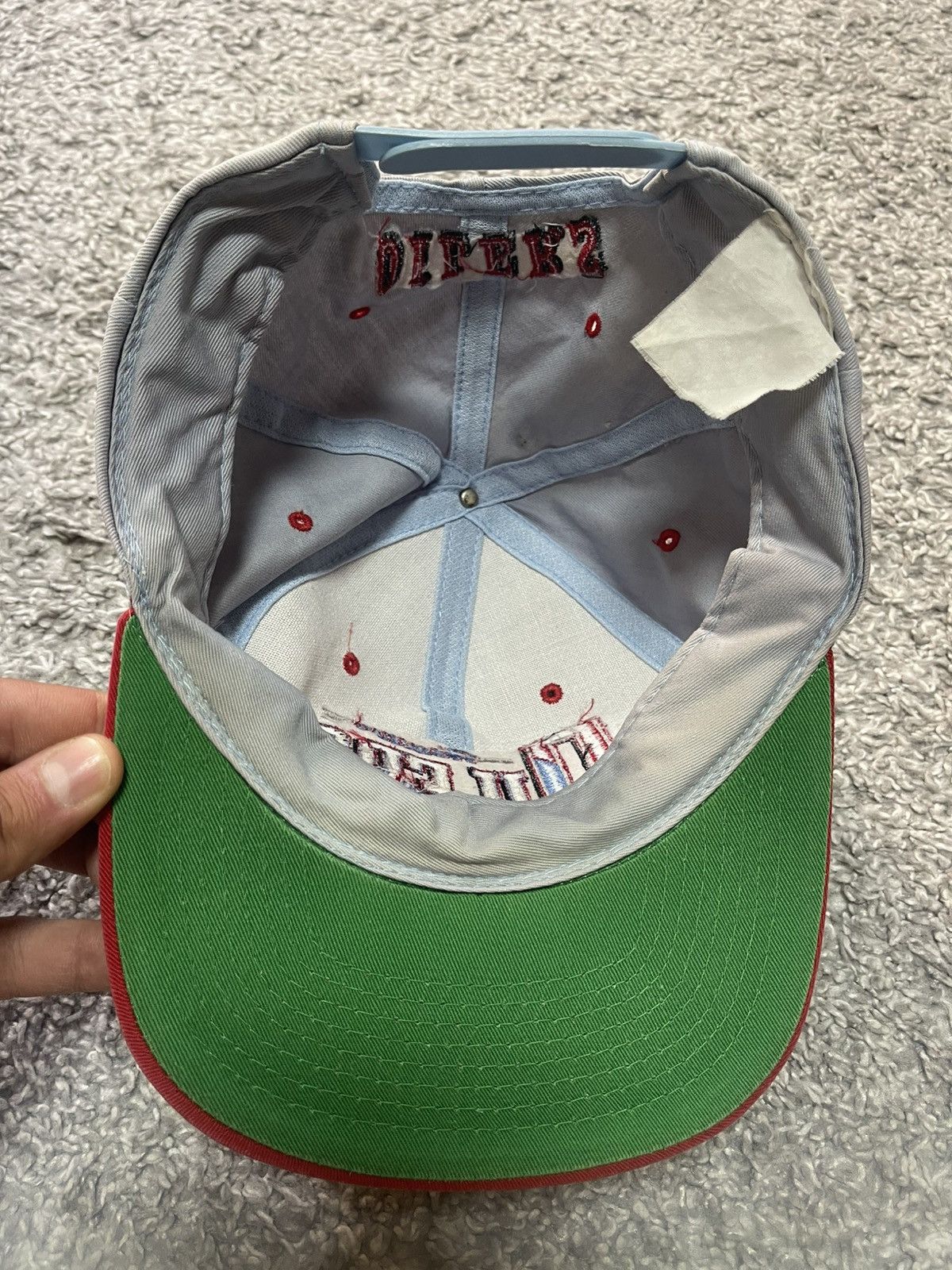 All Sport Vintage AJD Houston Oilers NFL Snapback Hat Cap Cap Two Tone Size ONE SIZE - 10 Thumbnail