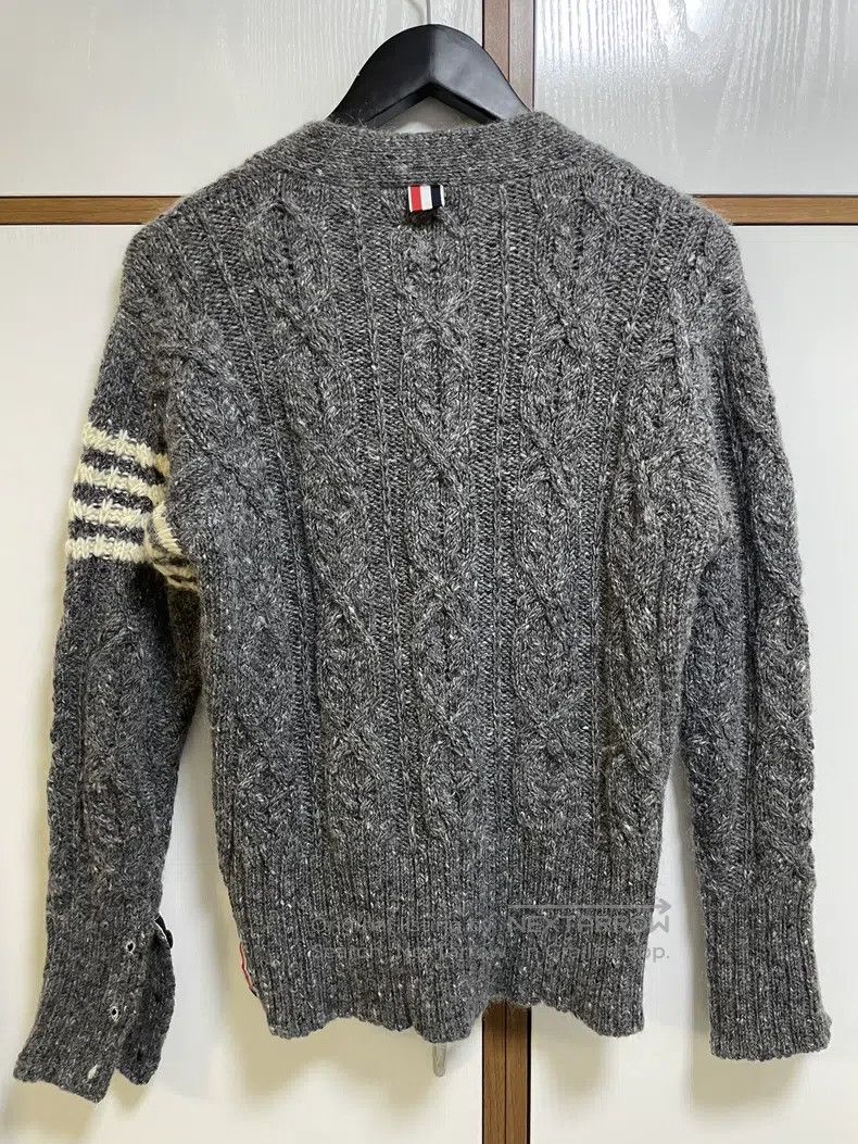 Thom Browne Thom Browne Cashmere cardigan Size US L / EU 52-54 / 3 - 6 Thumbnail