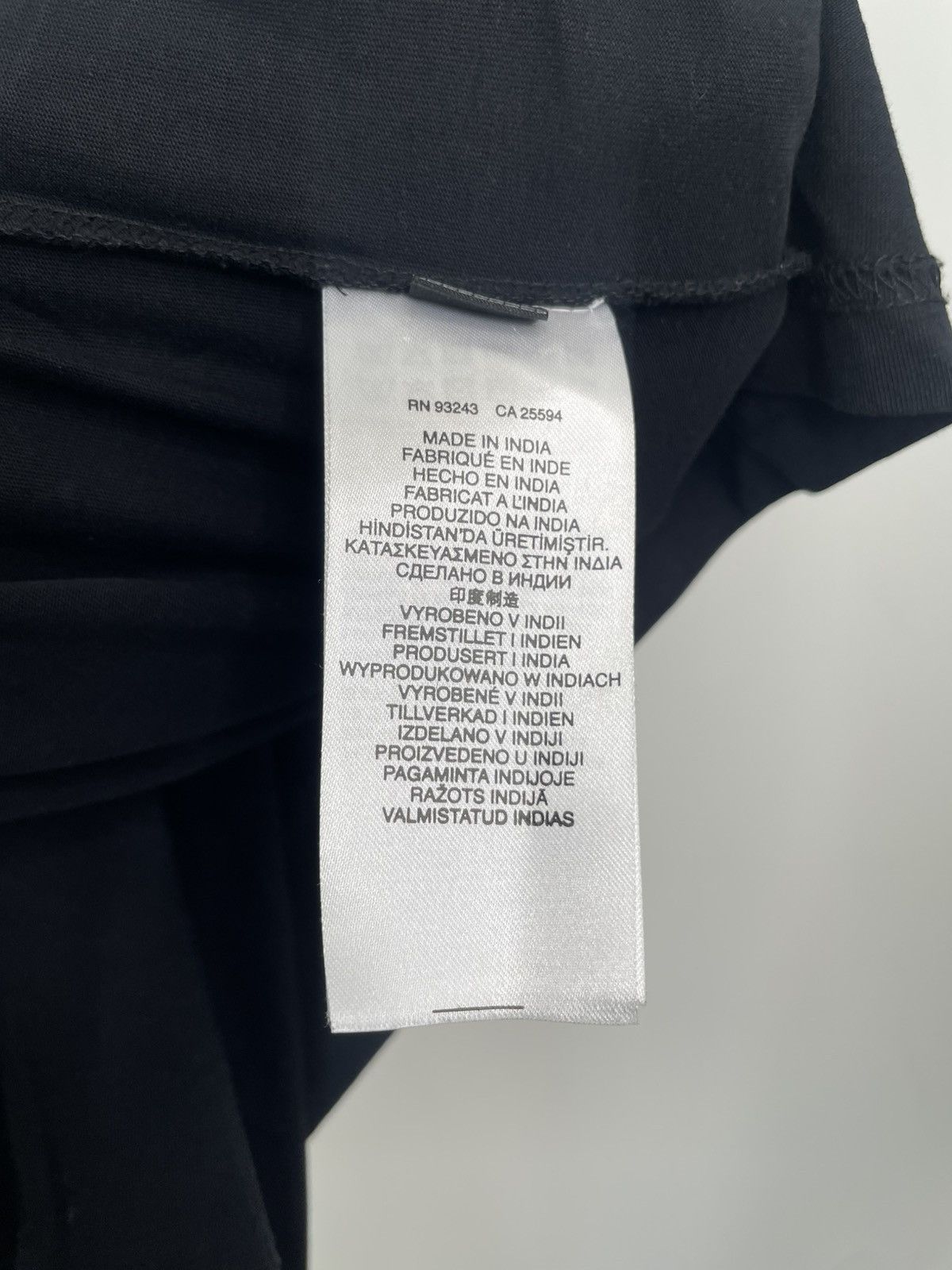 Diesel Diesel T-Just-Nlabel T-Shirt Black Medium Size US M / EU 48-50 / 2 - 5 Thumbnail