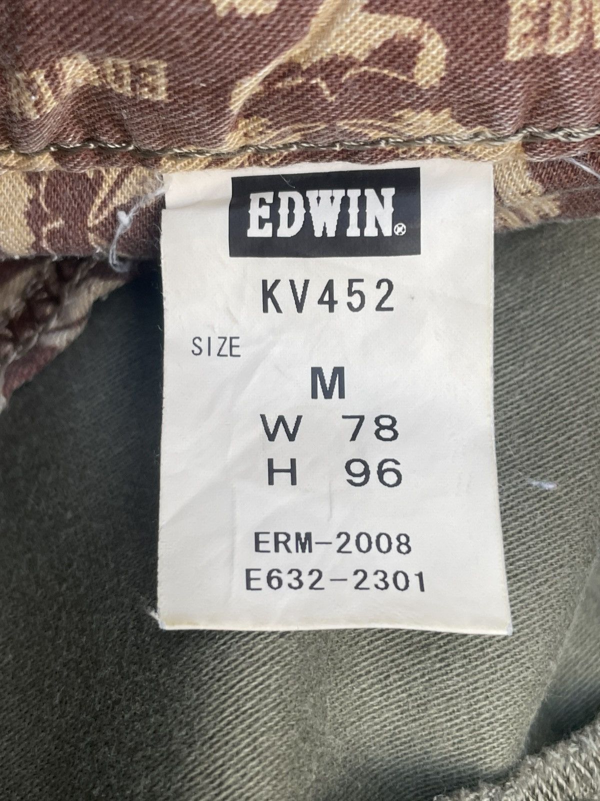 Edwin × Japanese Brand Edwin Narrow Cargo Pant Size US 34 / EU 50 - 17 Thumbnail